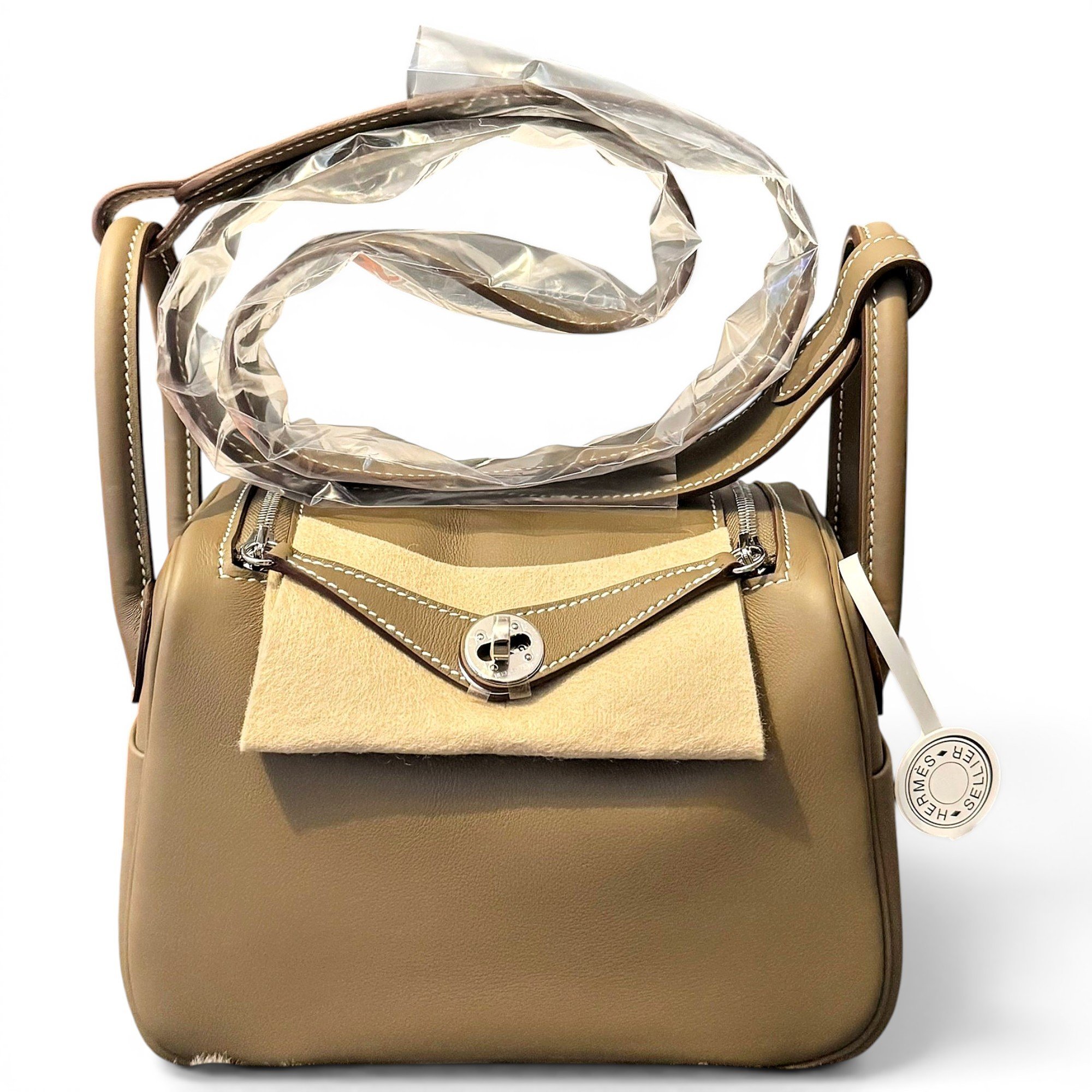 Lindy leather handbag