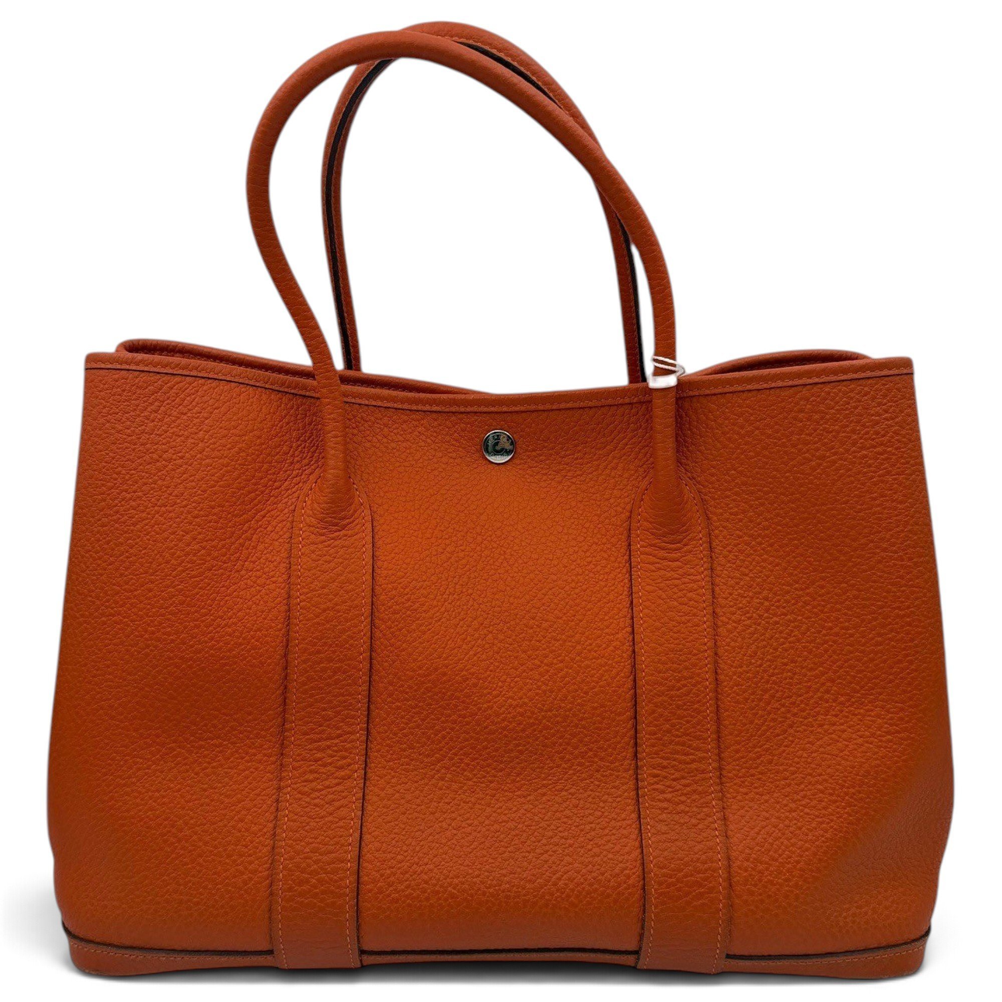 Garden Party leather handbag