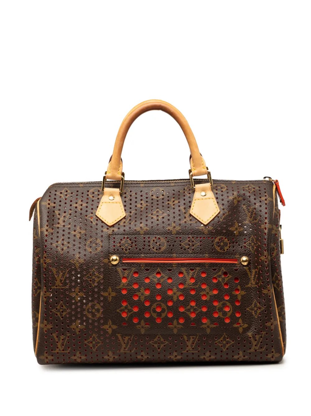 2006 Monogram Perforated Speedy 30 boston bag
