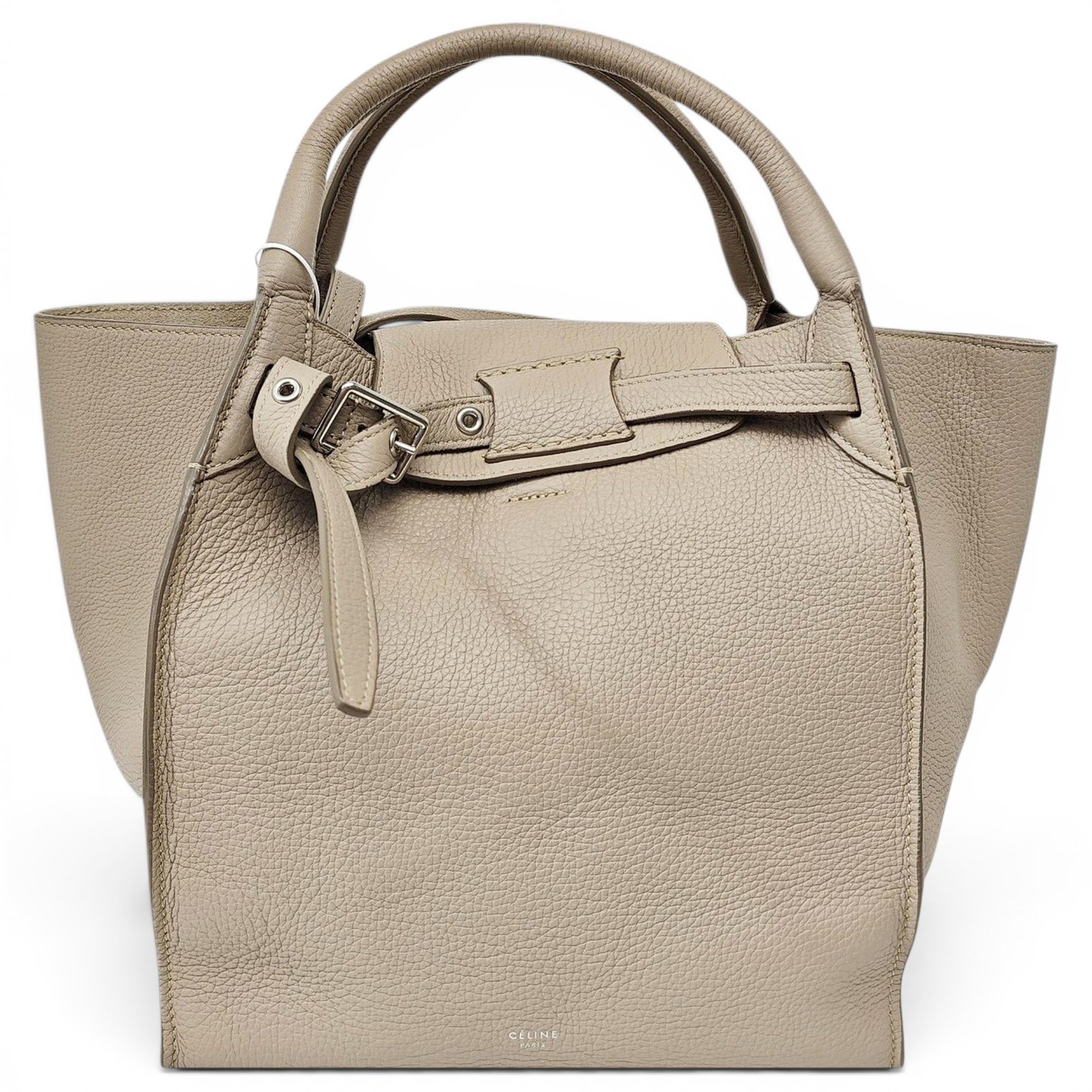Big Bag leather handbag