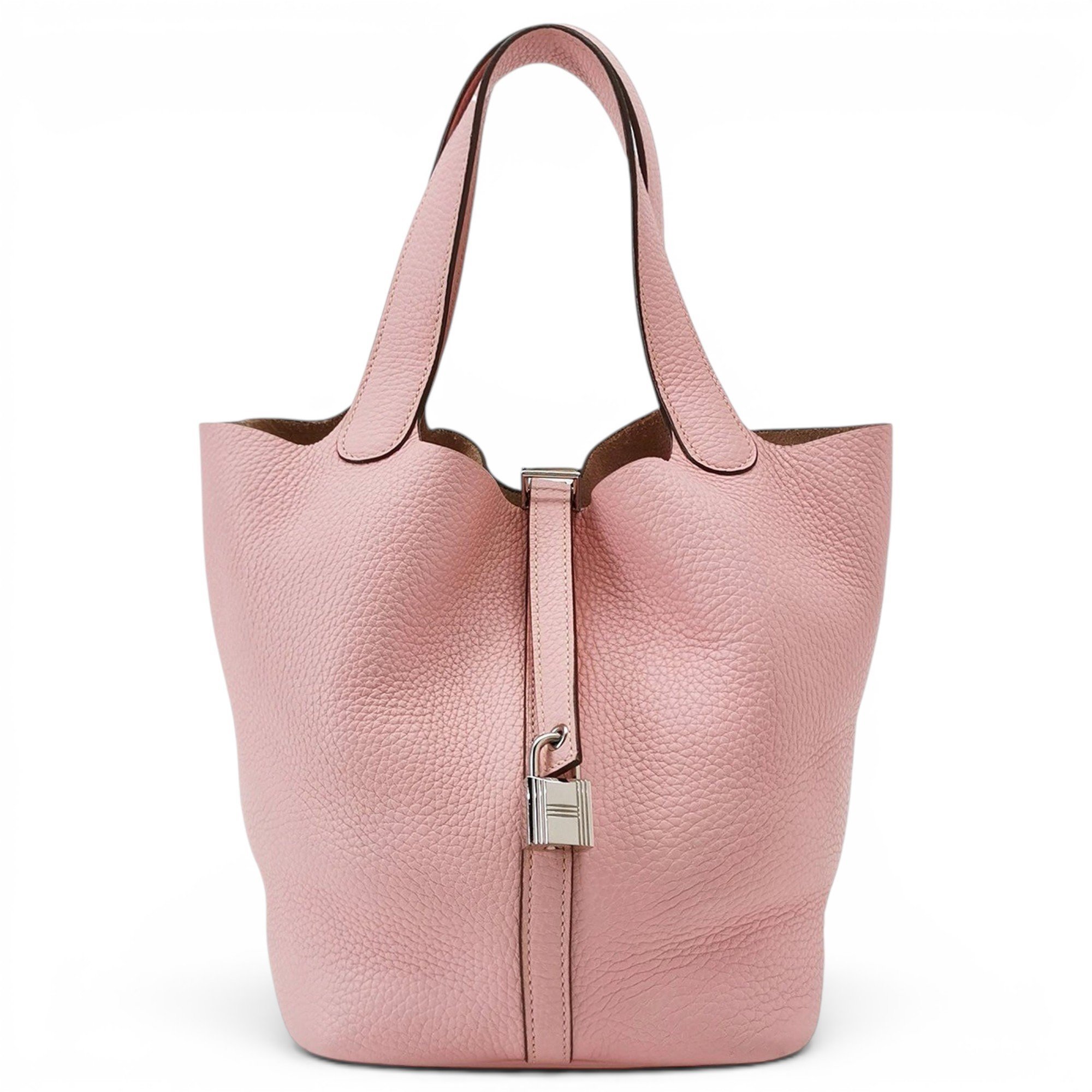 Picotin leather handbag