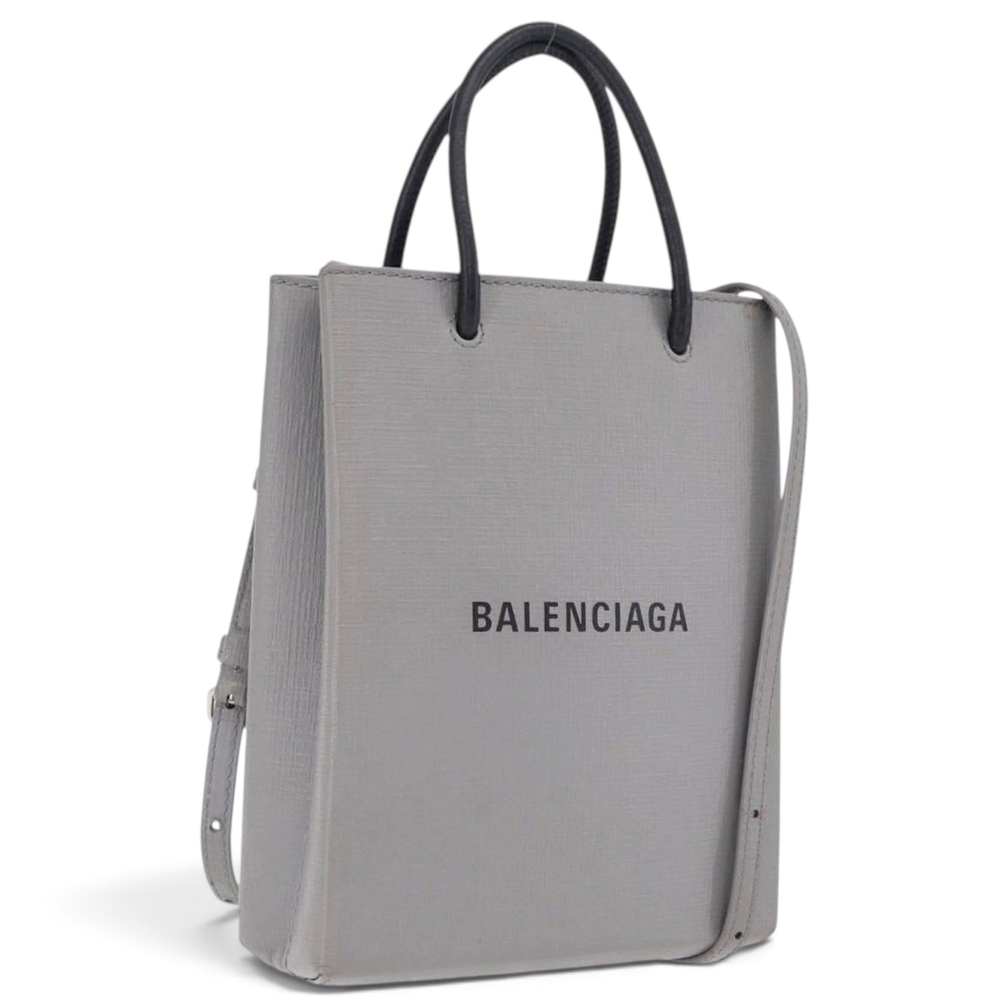 B leather handbag