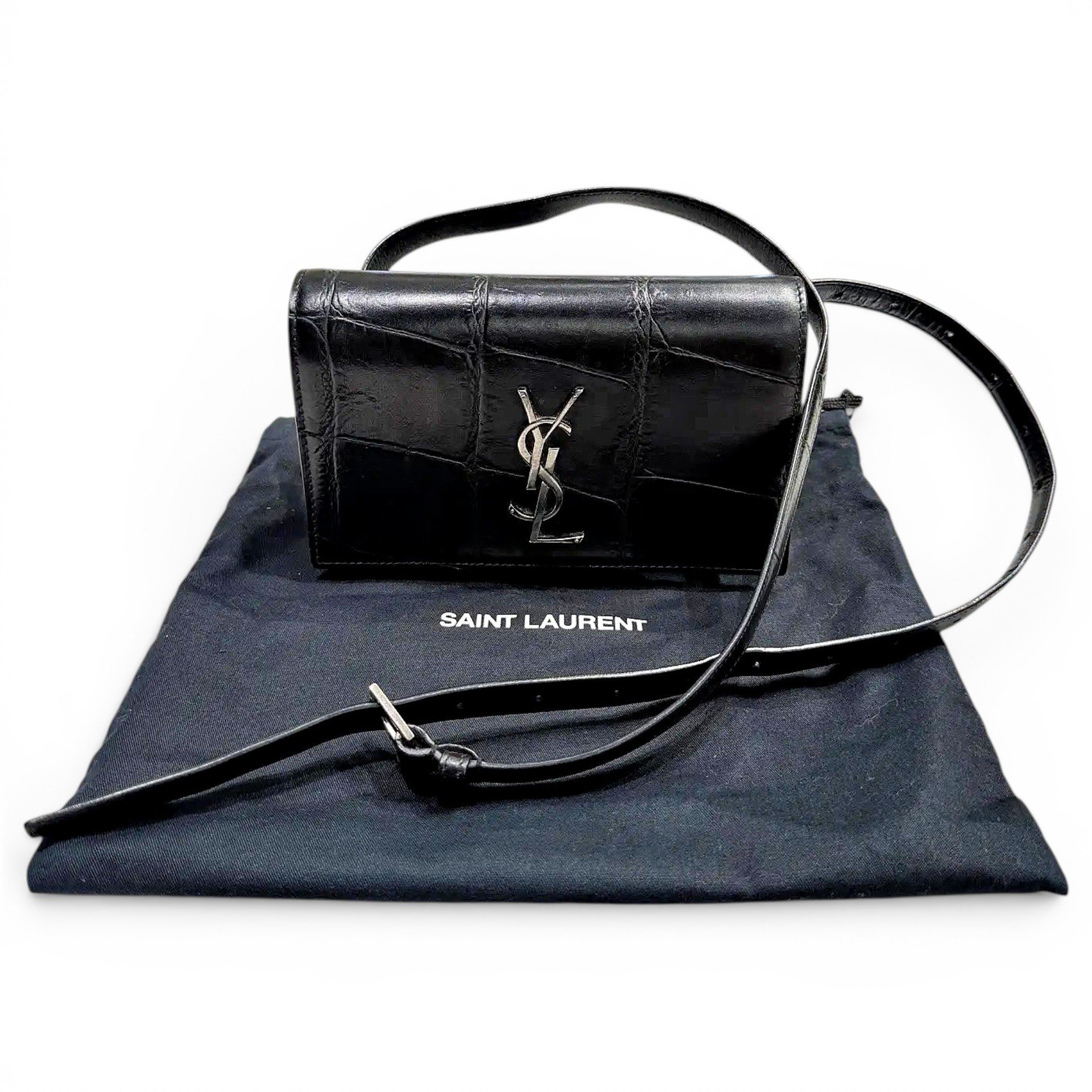 Leather crossbody bag