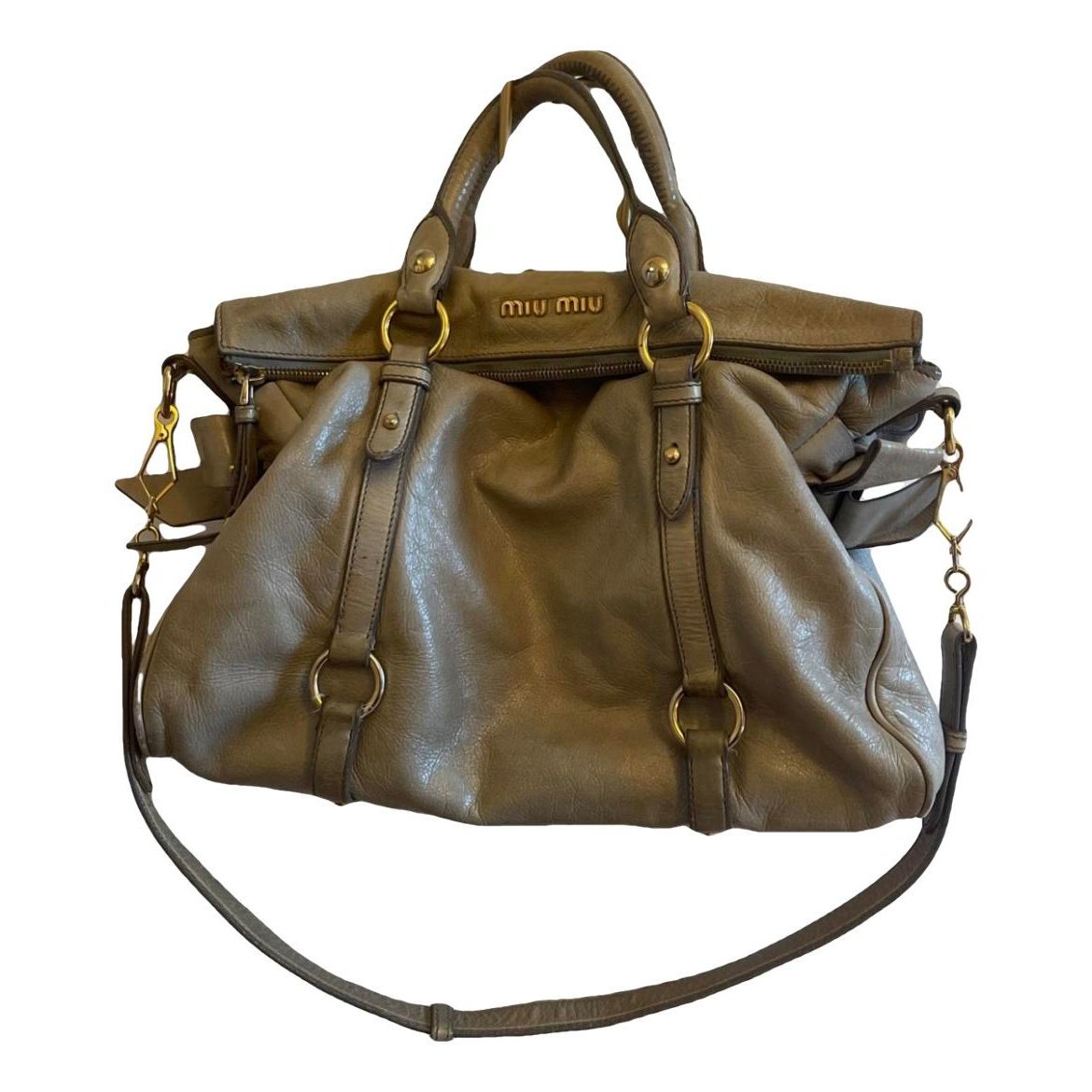 Vitello leather handbag