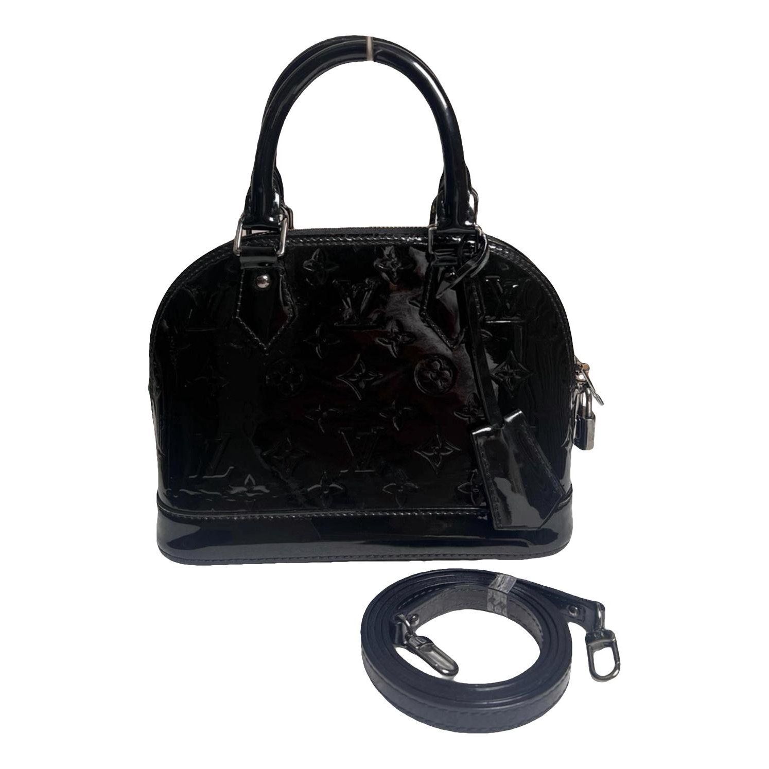 Alma BB patent leather handbag