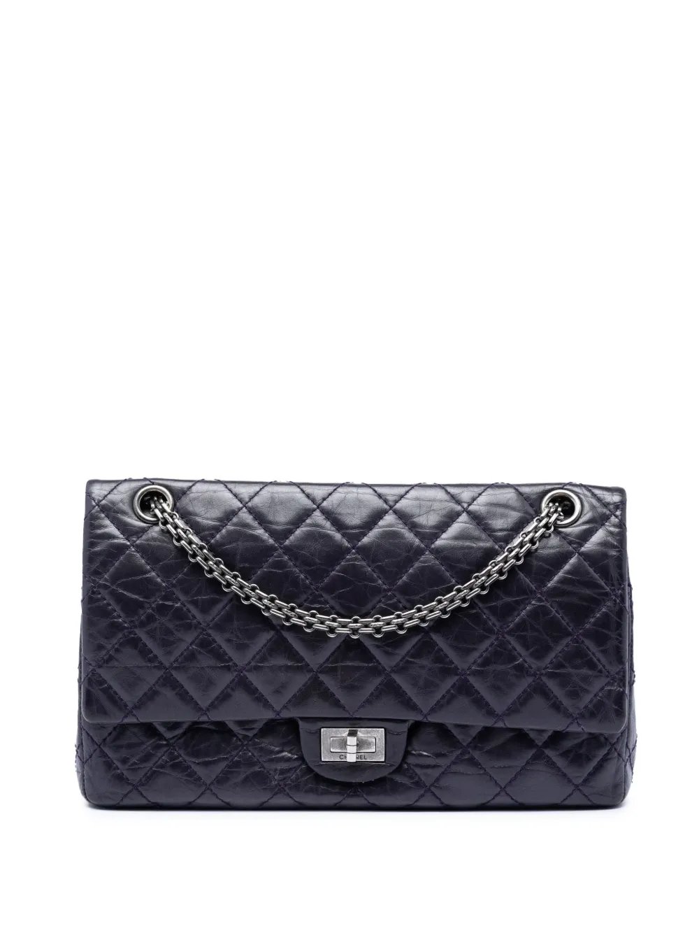 2012-2013 Quilted Aged Calfskin Reissue 2.55 Double Flap 226 shoulder bag