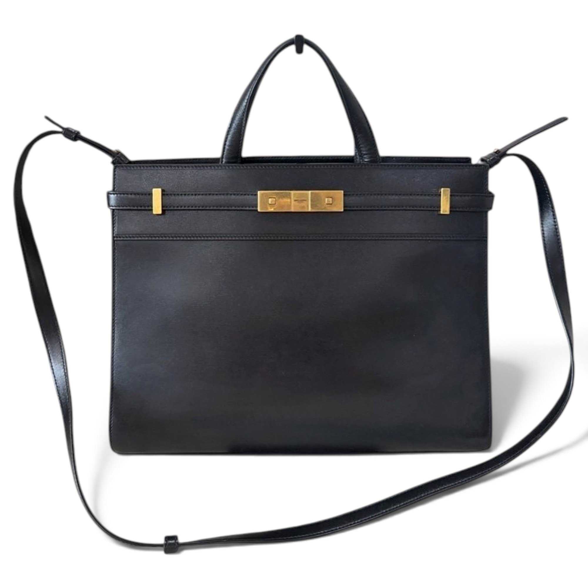Manhattan leather tote