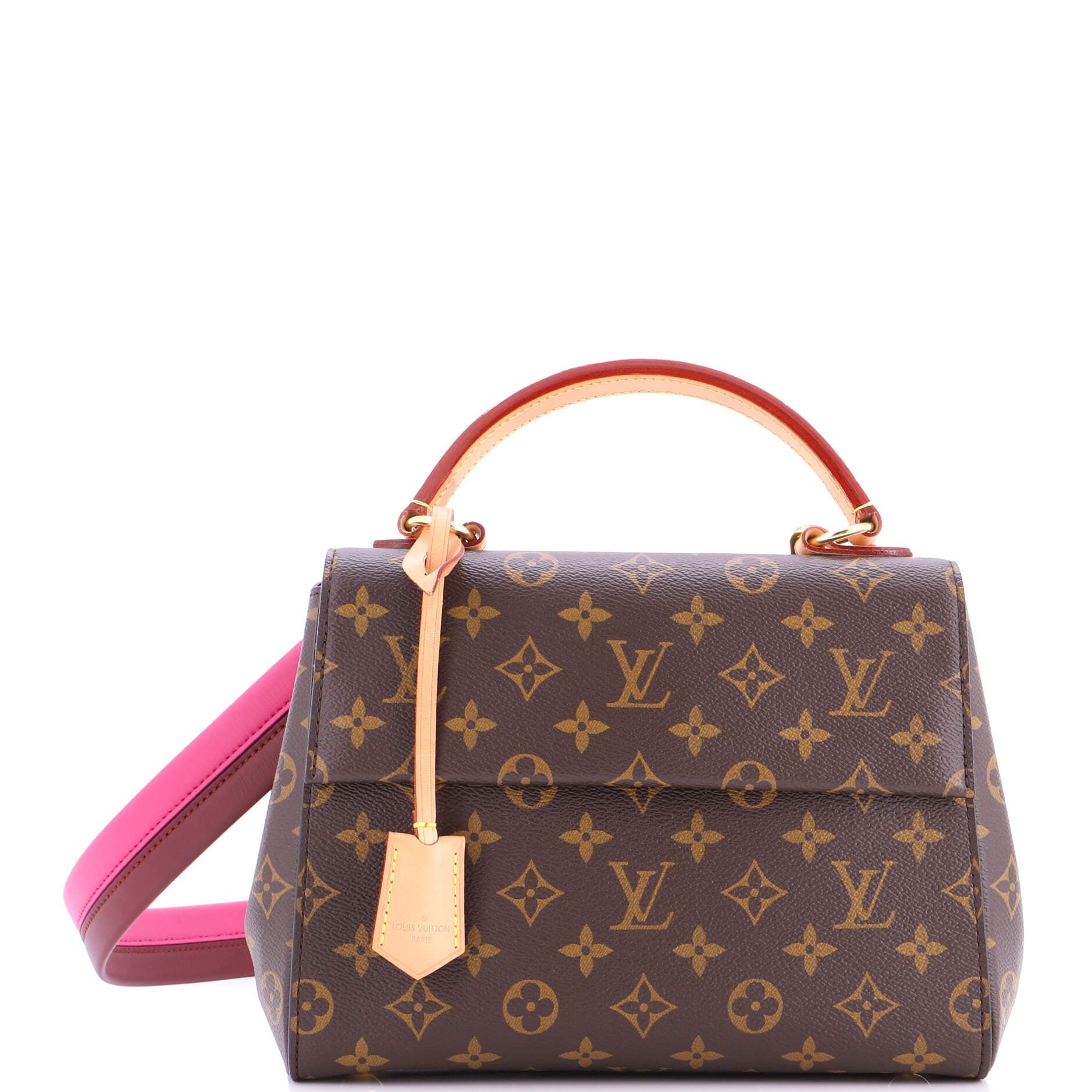 Louis Vuitton Cluny Top Handle Bag Monogram Canvas BB