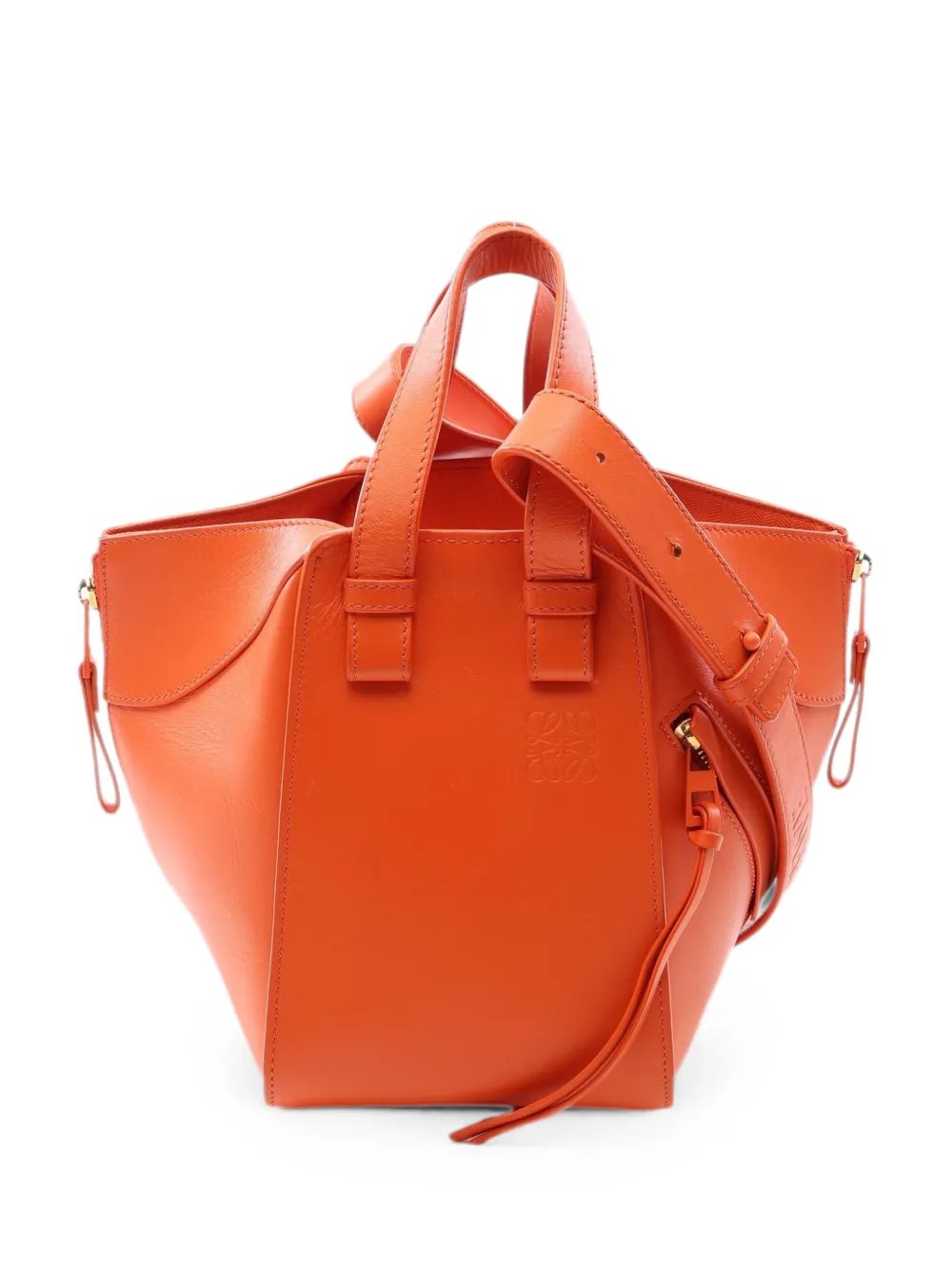 2000s Hammock leather two-way handbag