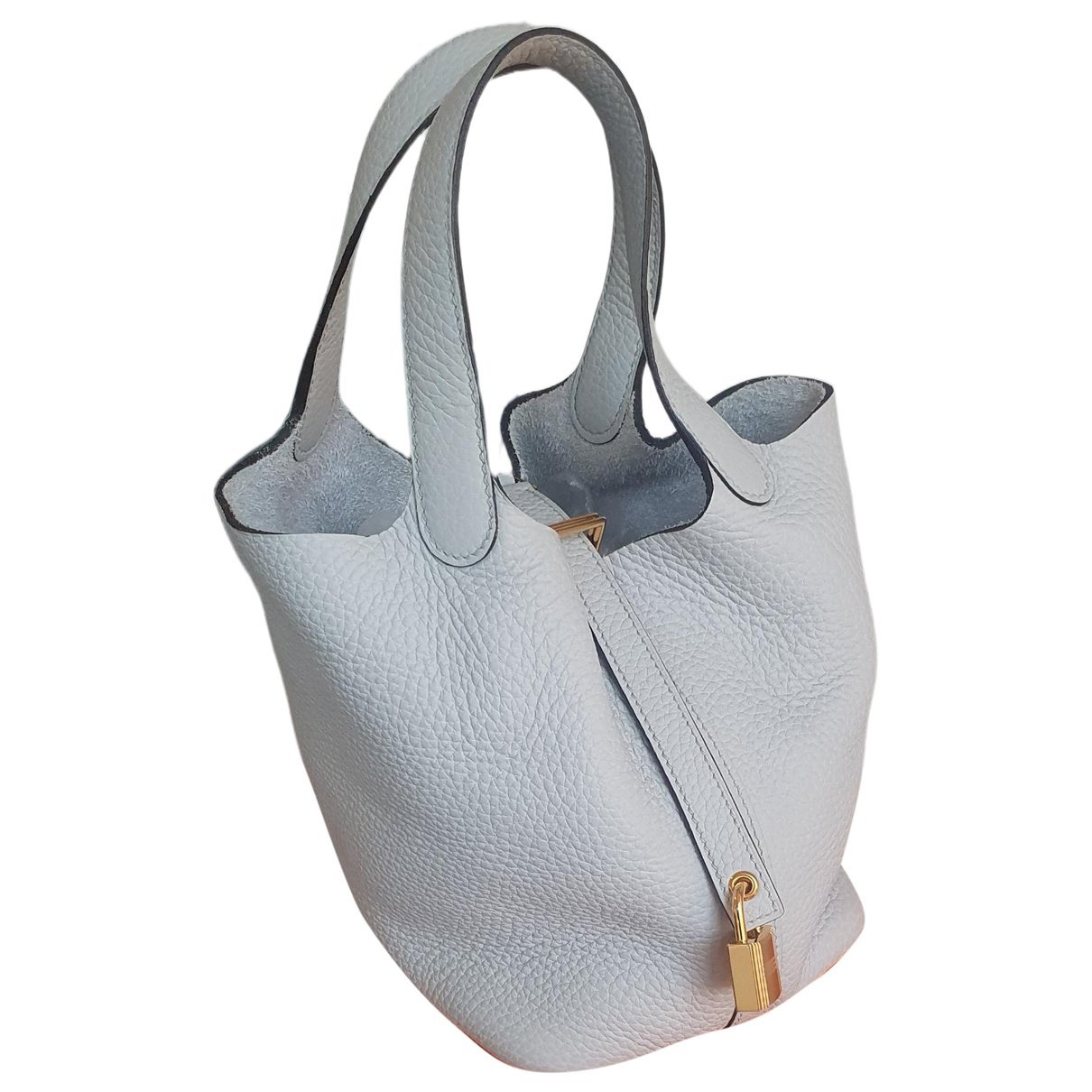 Picotin leather handbag