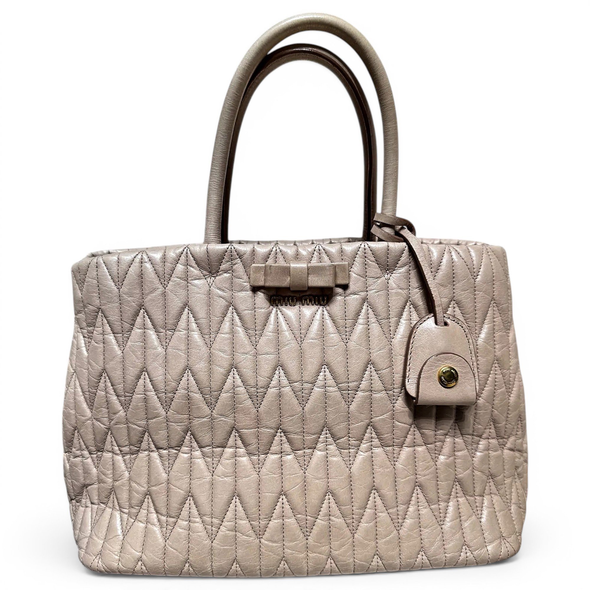 Vitello leather handbag