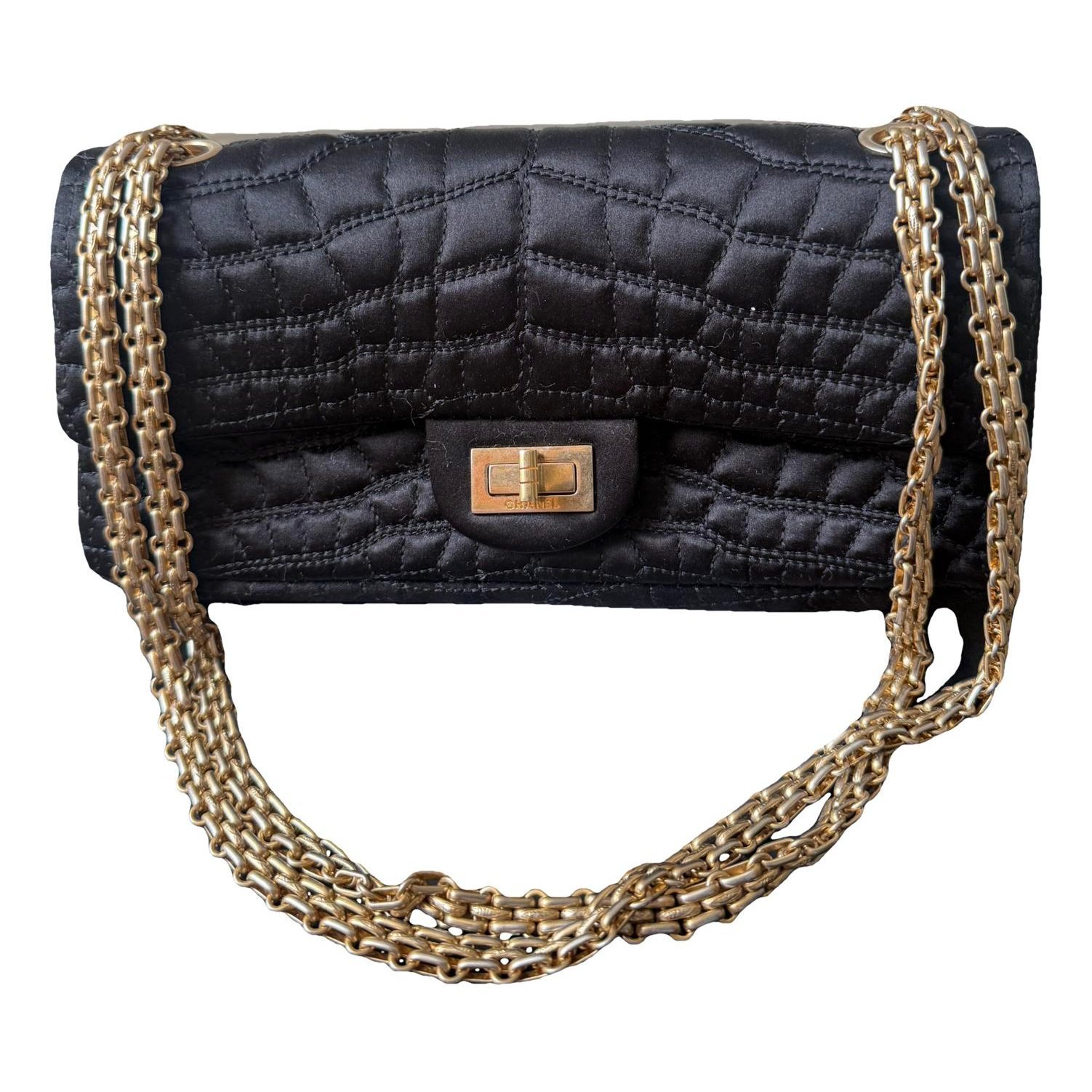 2.55 silk handbag