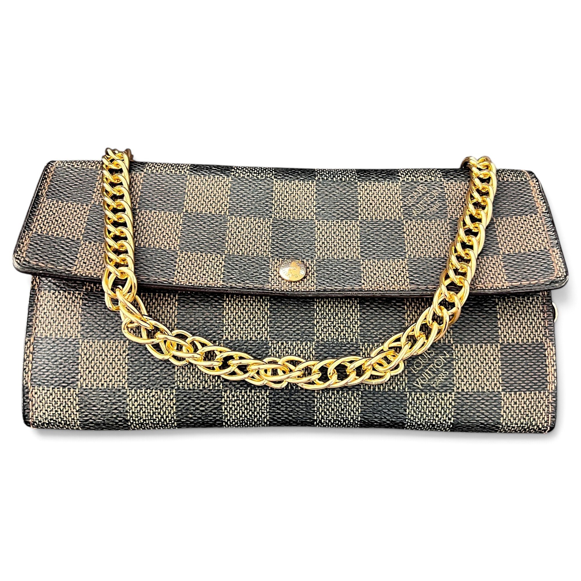 Pochette Accessoire leather crossbody bag