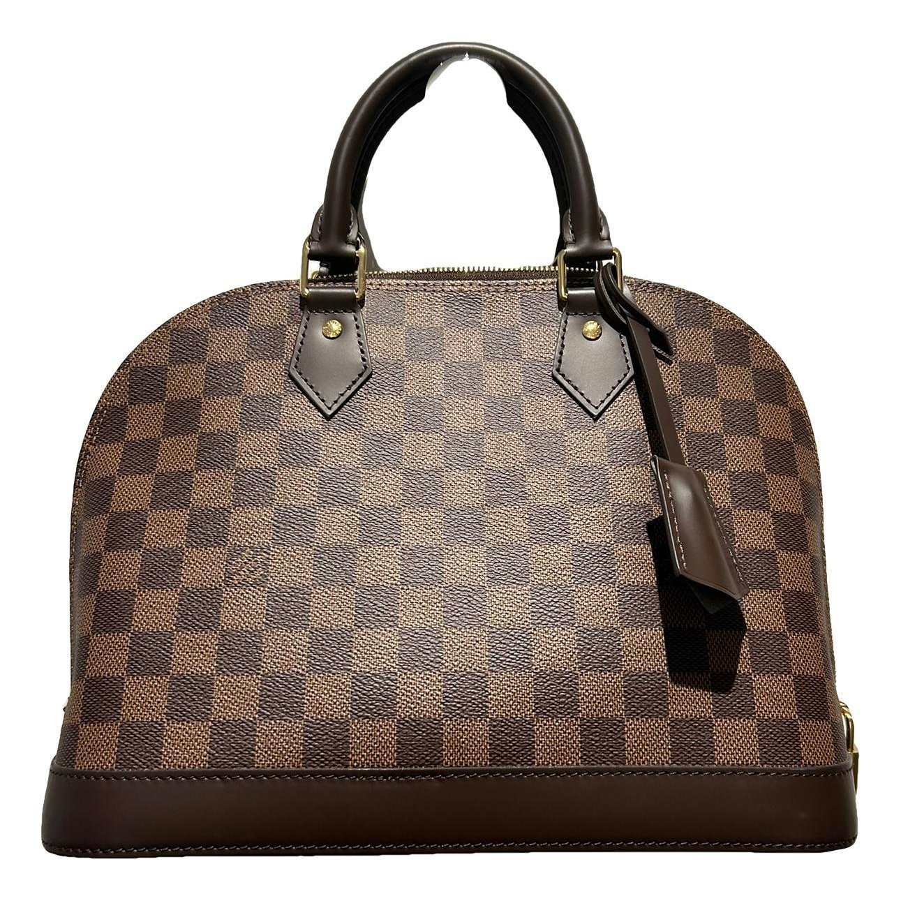 Louis Vuitton Alma leather handbag