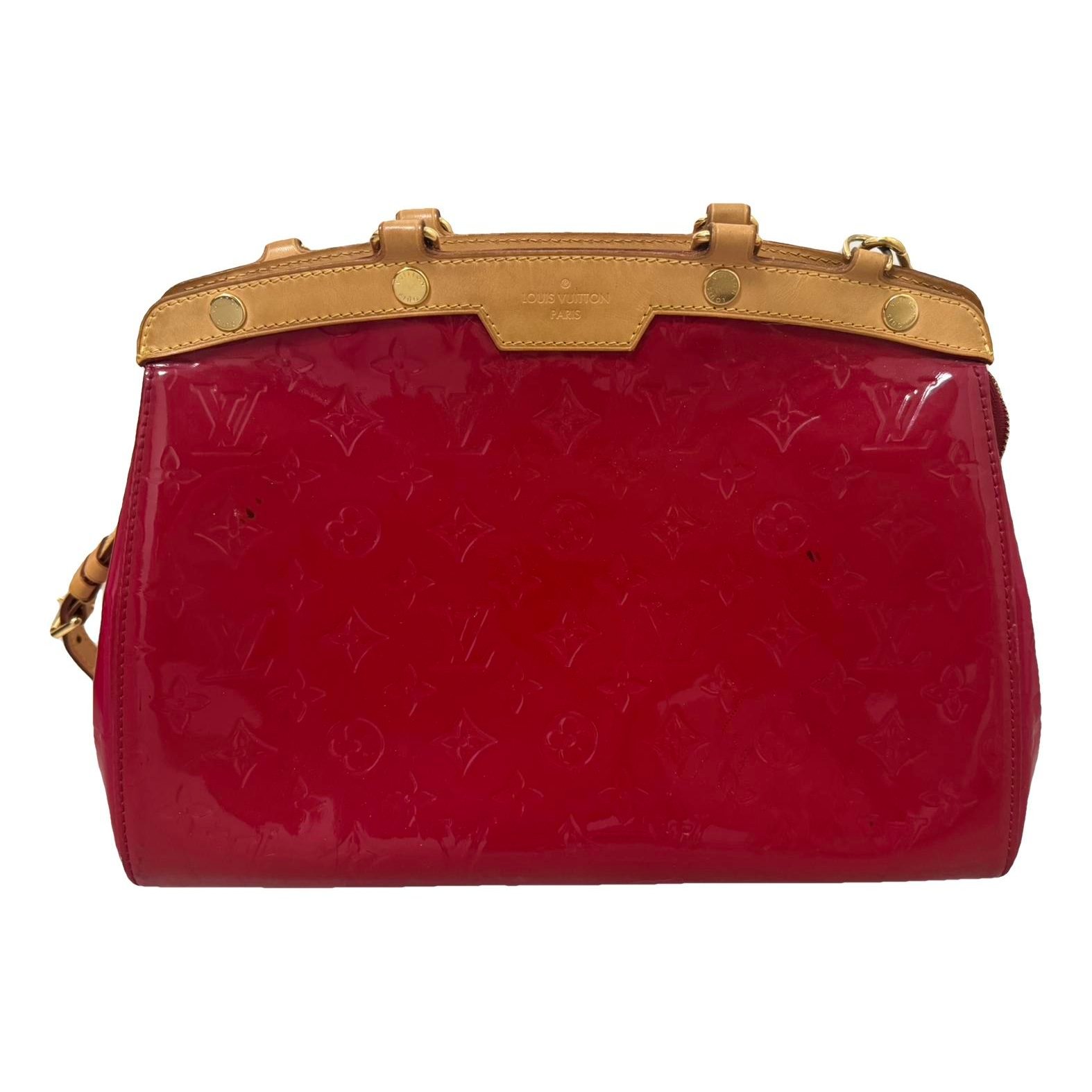 Bréa leather handbag