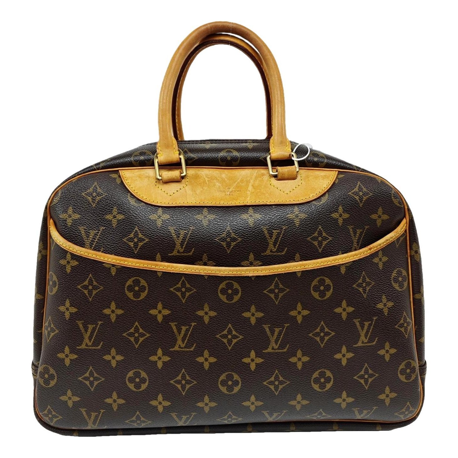 Deauville leather handbag