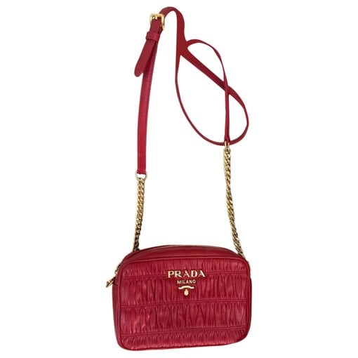 Diagramme leather clutch bag