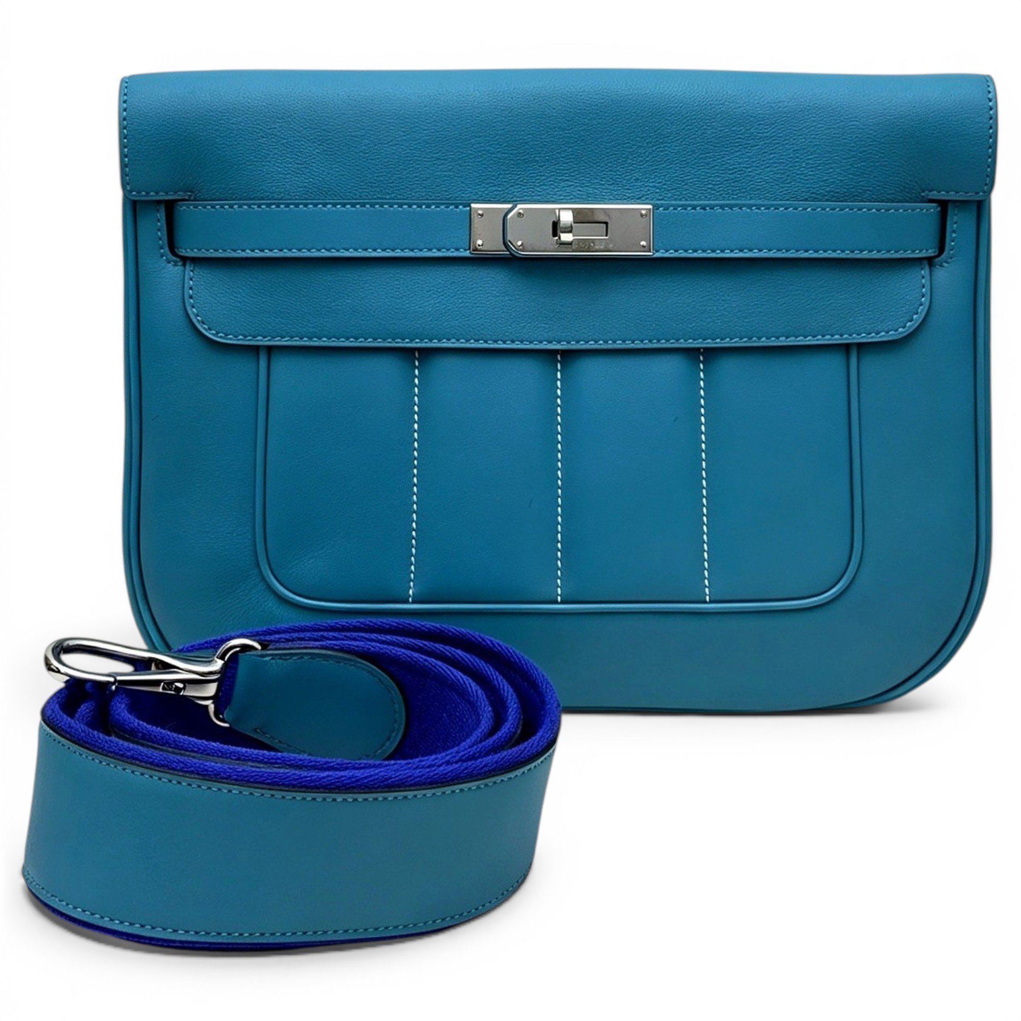 Berline leather handbag