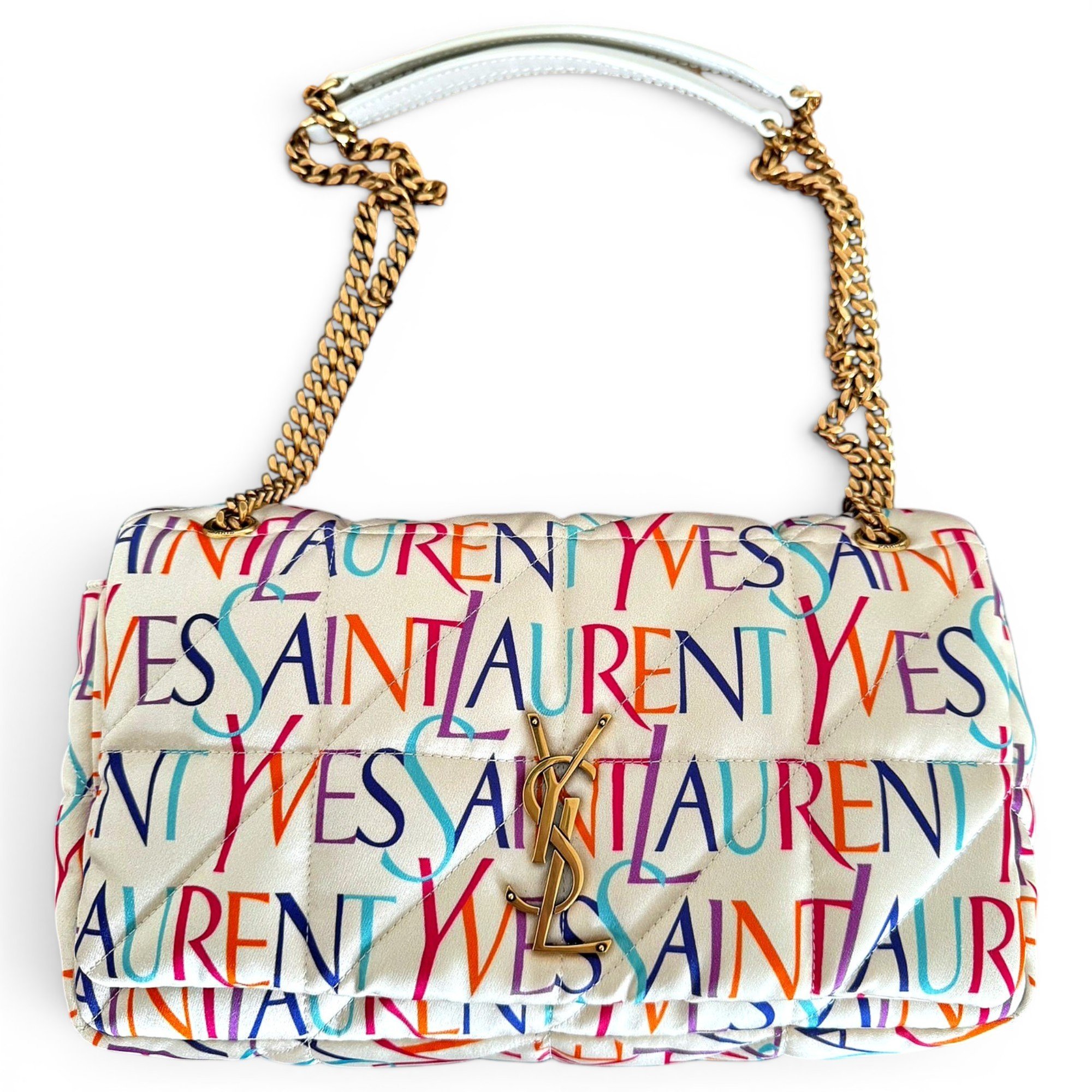 Jamie silk handbag
