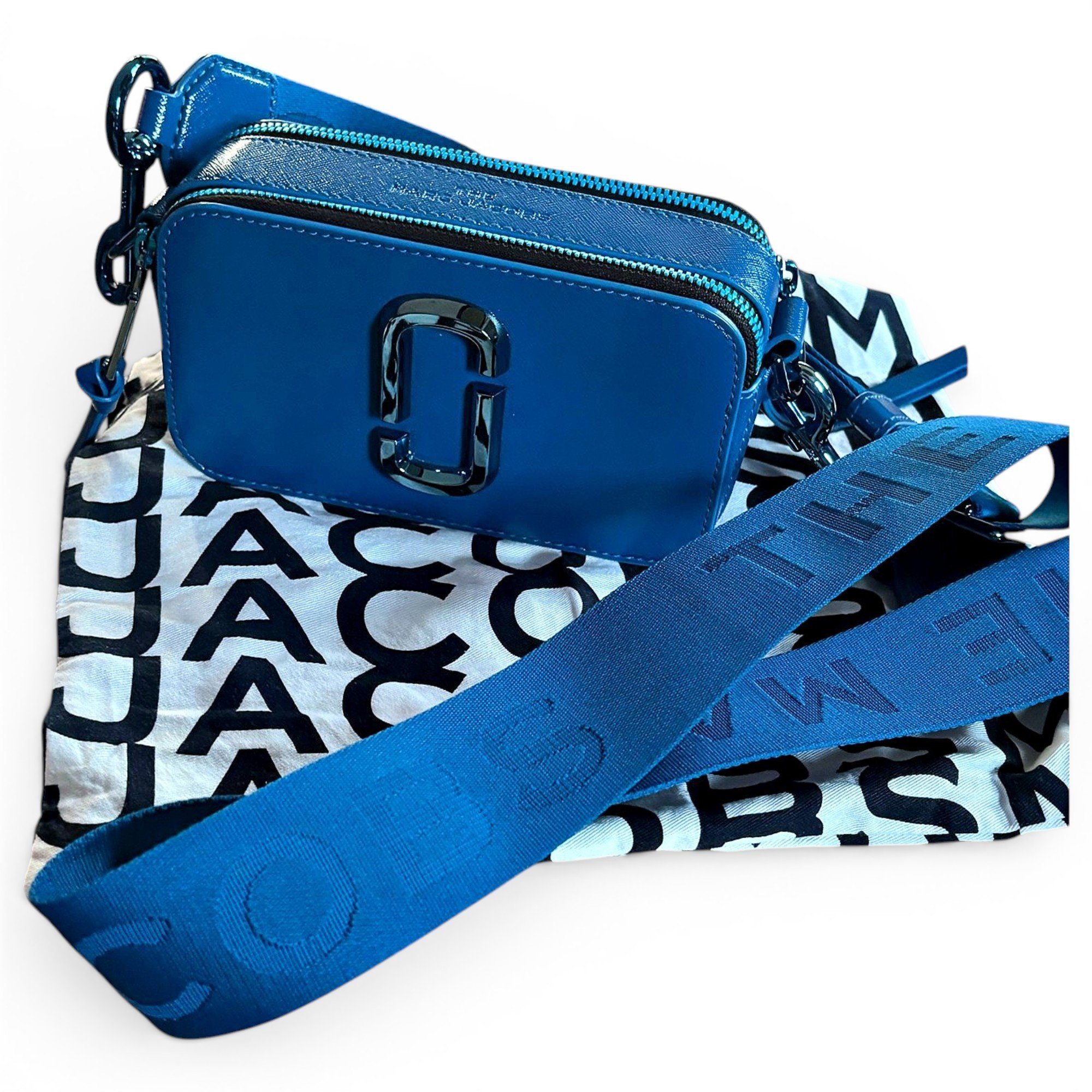 Snapshot leather crossbody bag