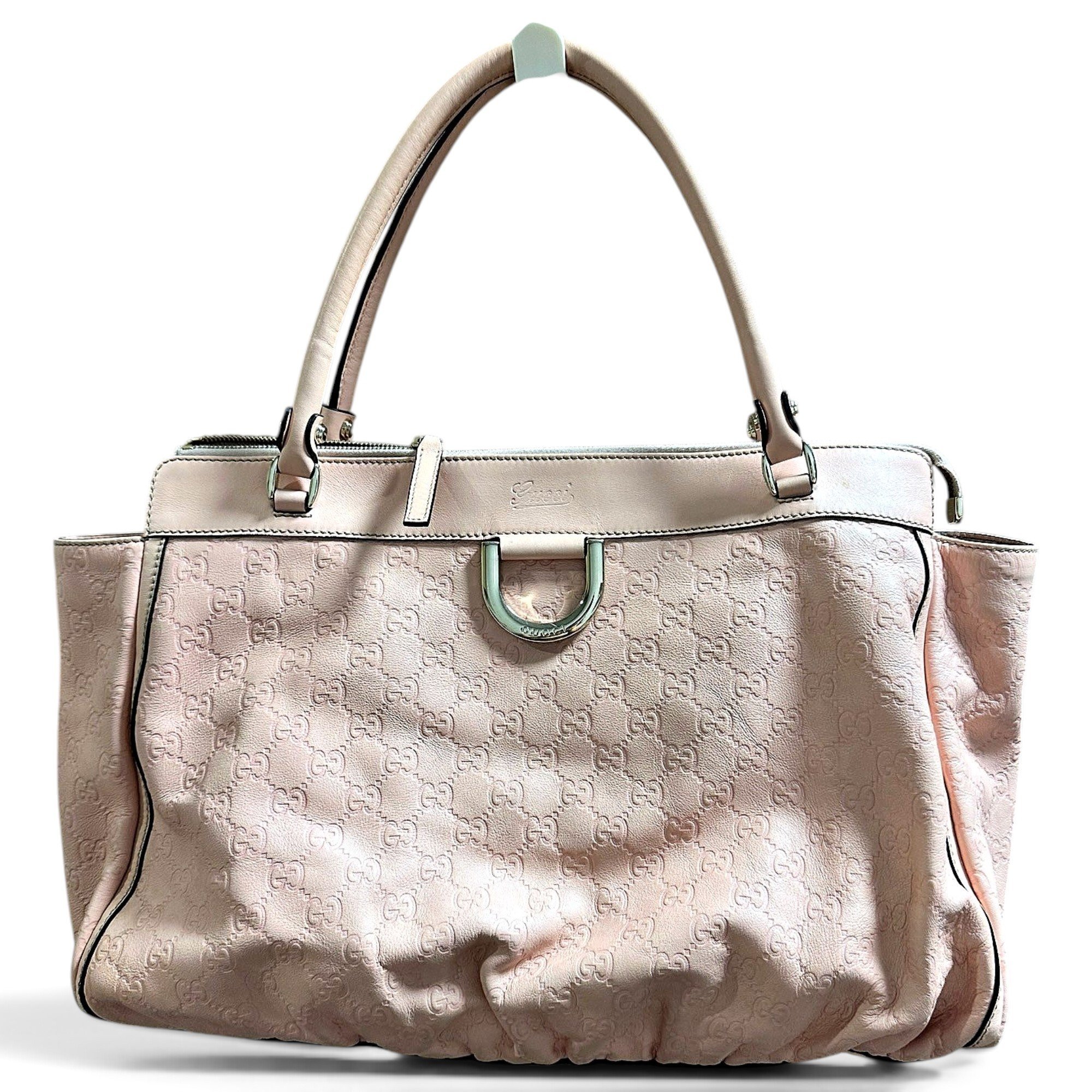 D-Ring leather handbag