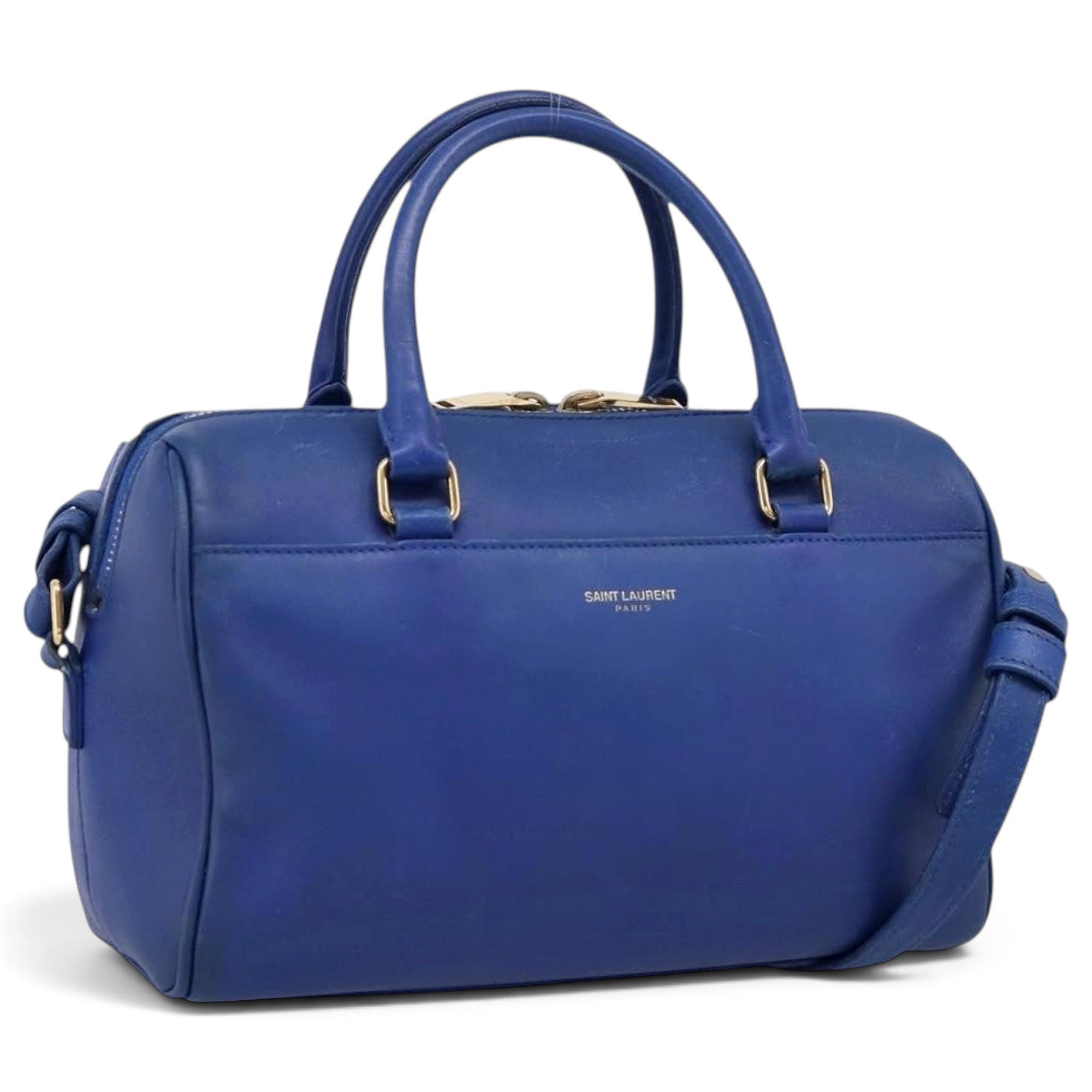 Y leather bowling bag