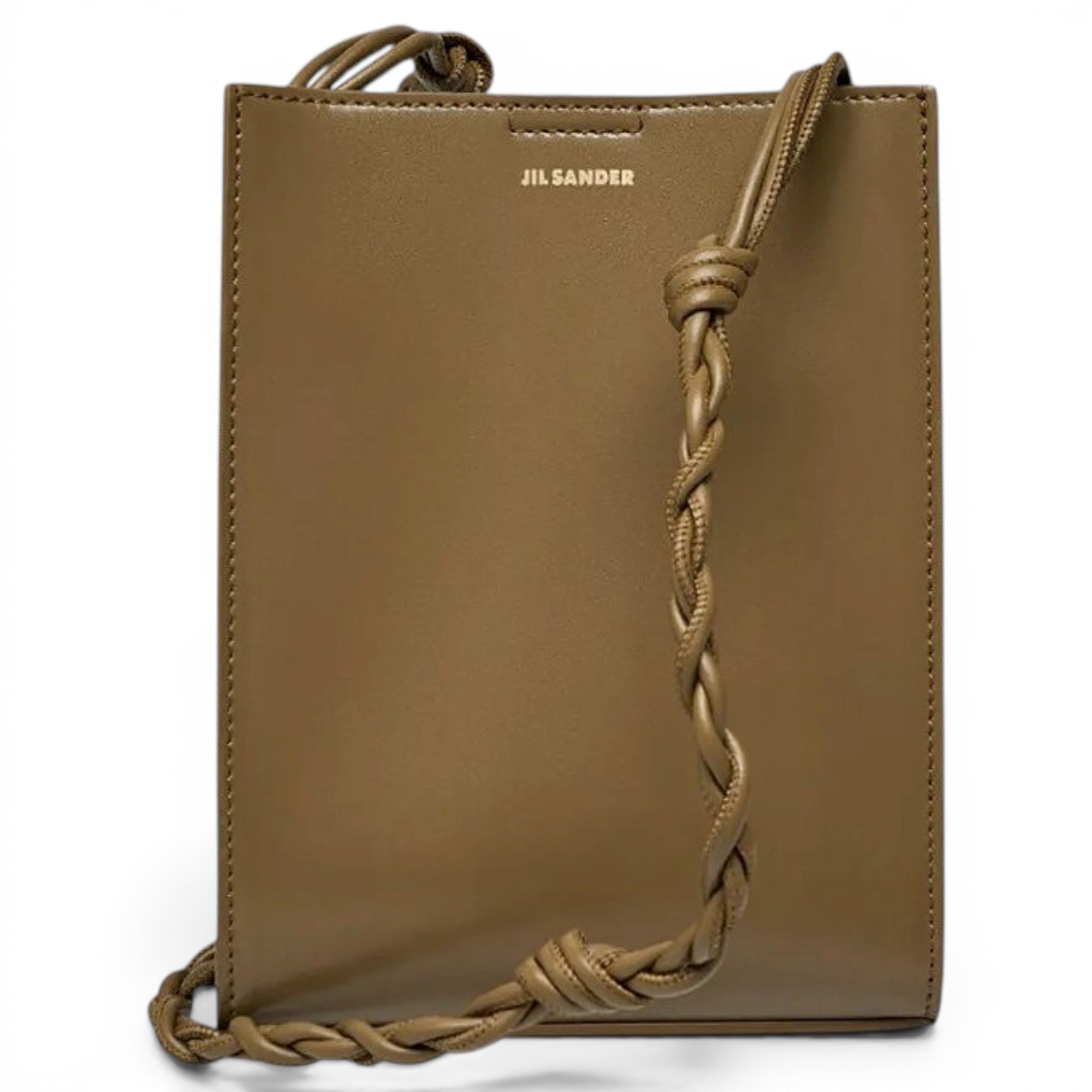 Tangle leather crossbody bag