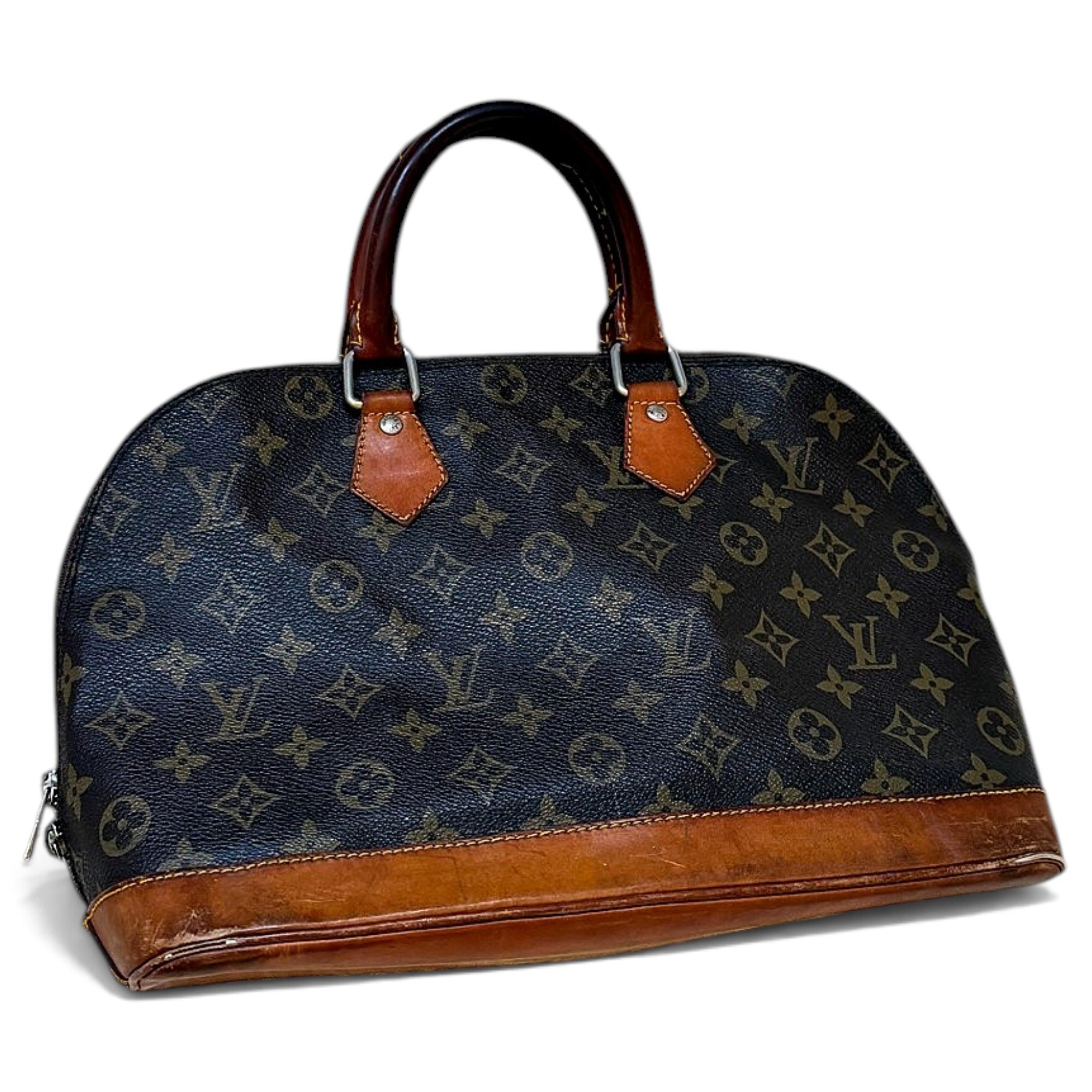 Alma leather handbag