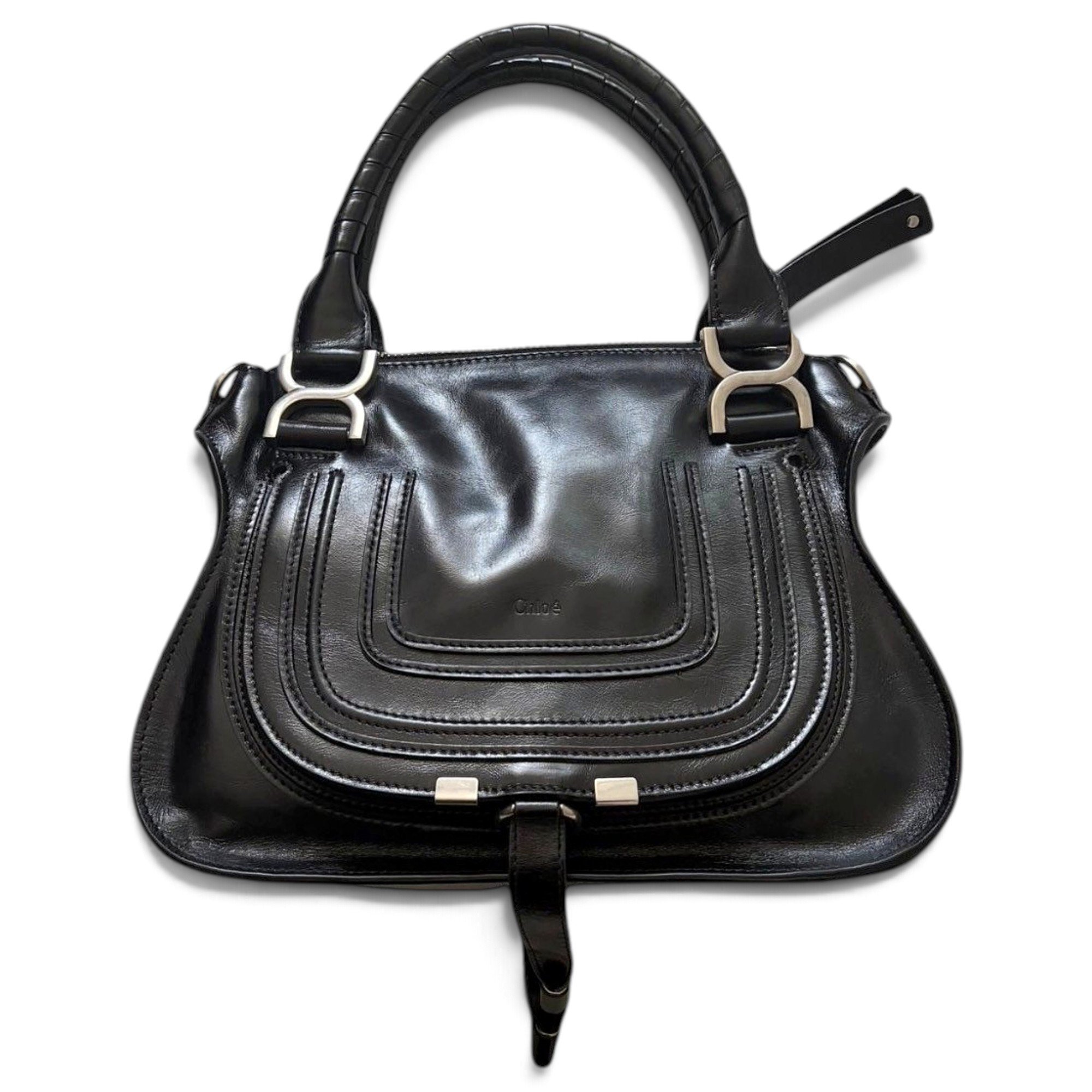 Marcie leather handbag