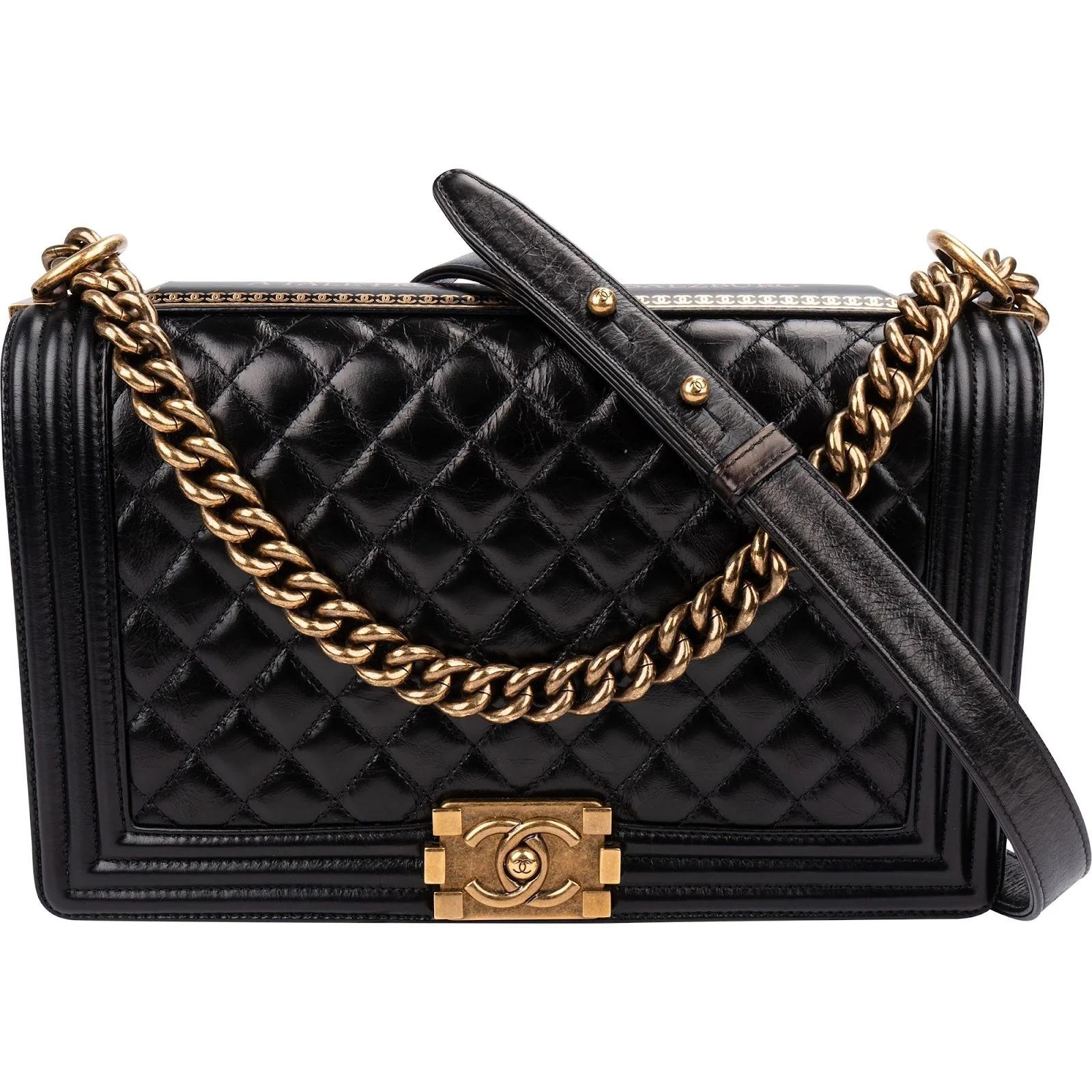 Boy leather crossbody bag