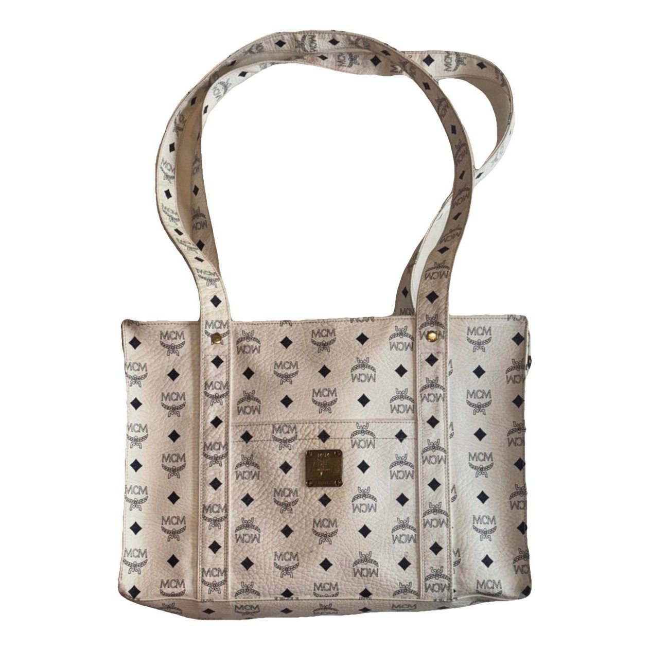 Leather tote