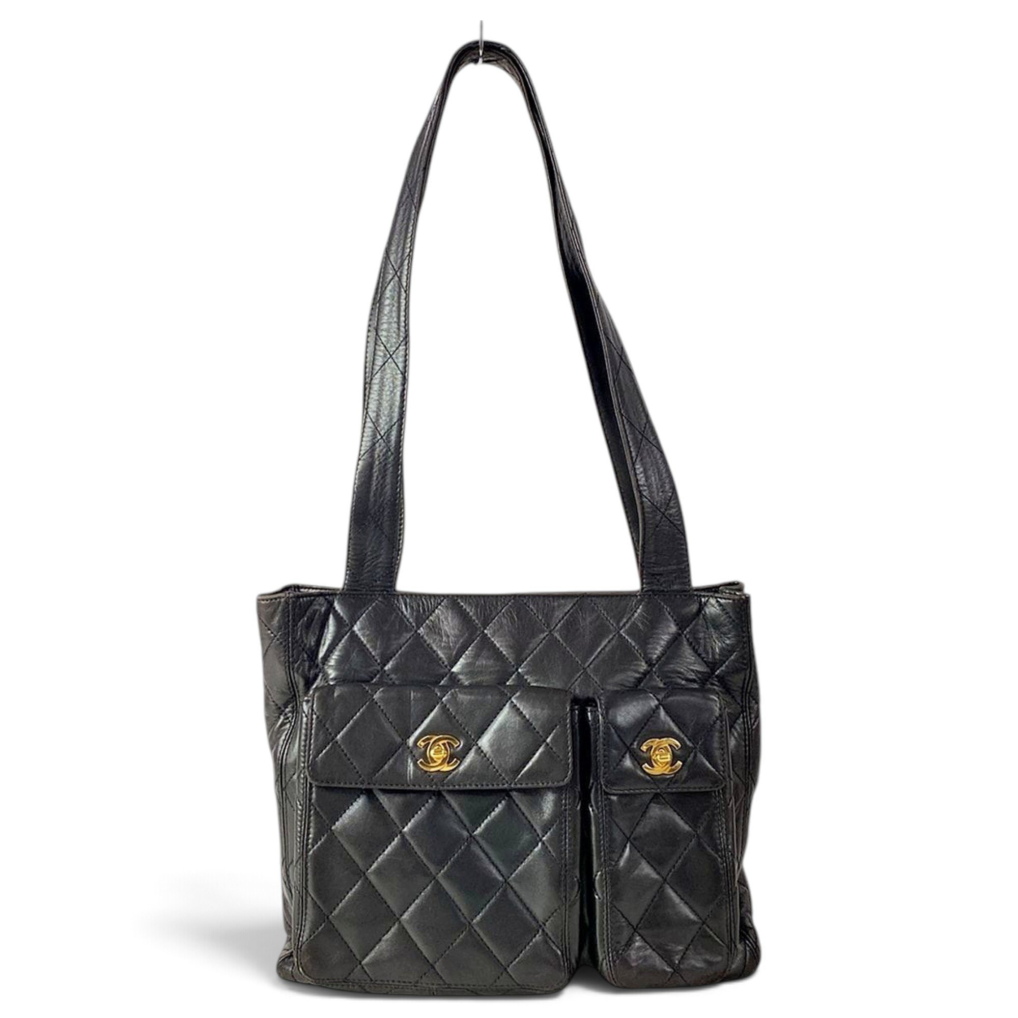Leather tote
