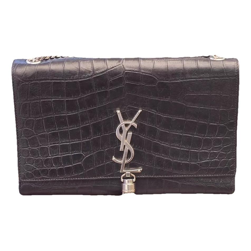 Pompom Kate leather handbag