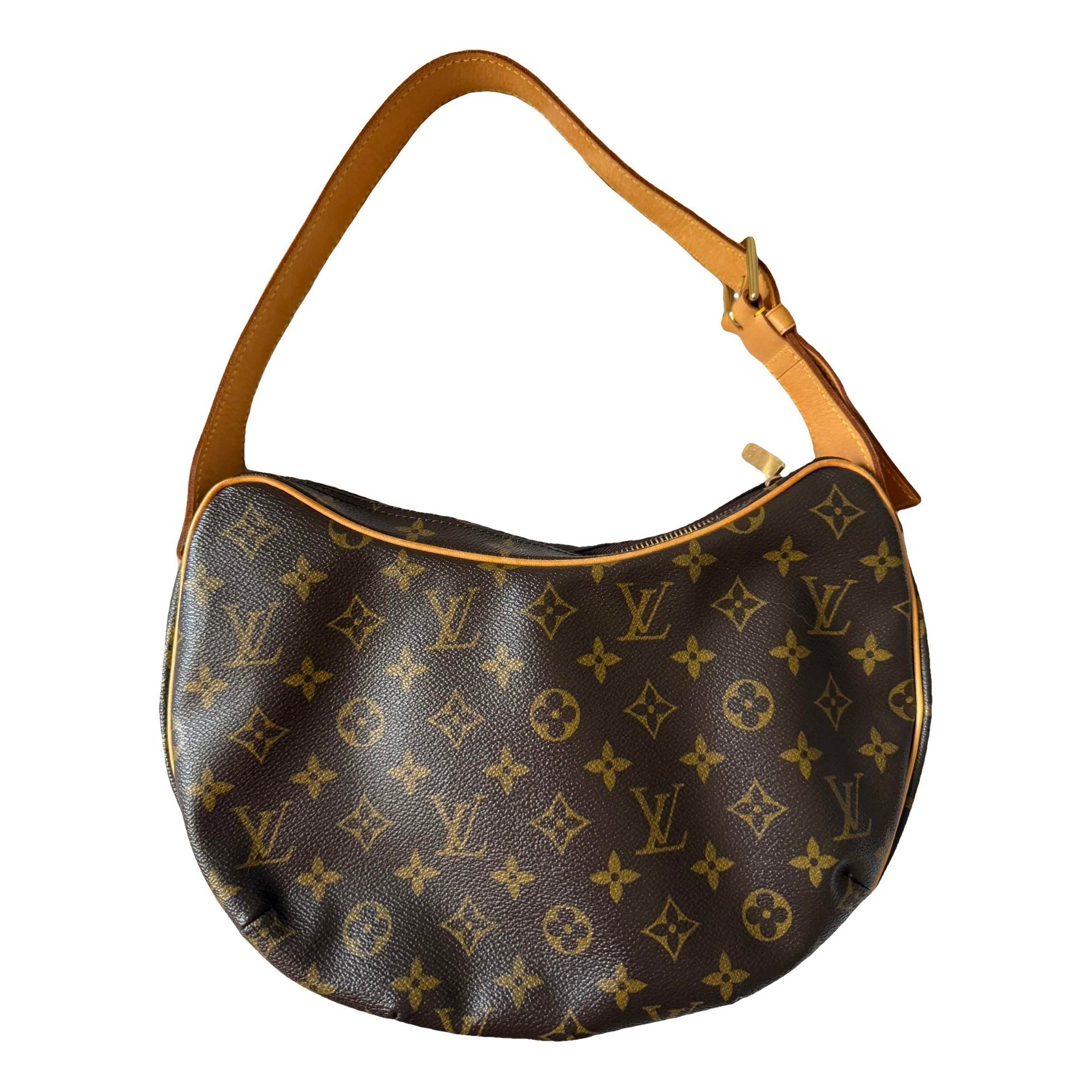 Croissant cloth handbag