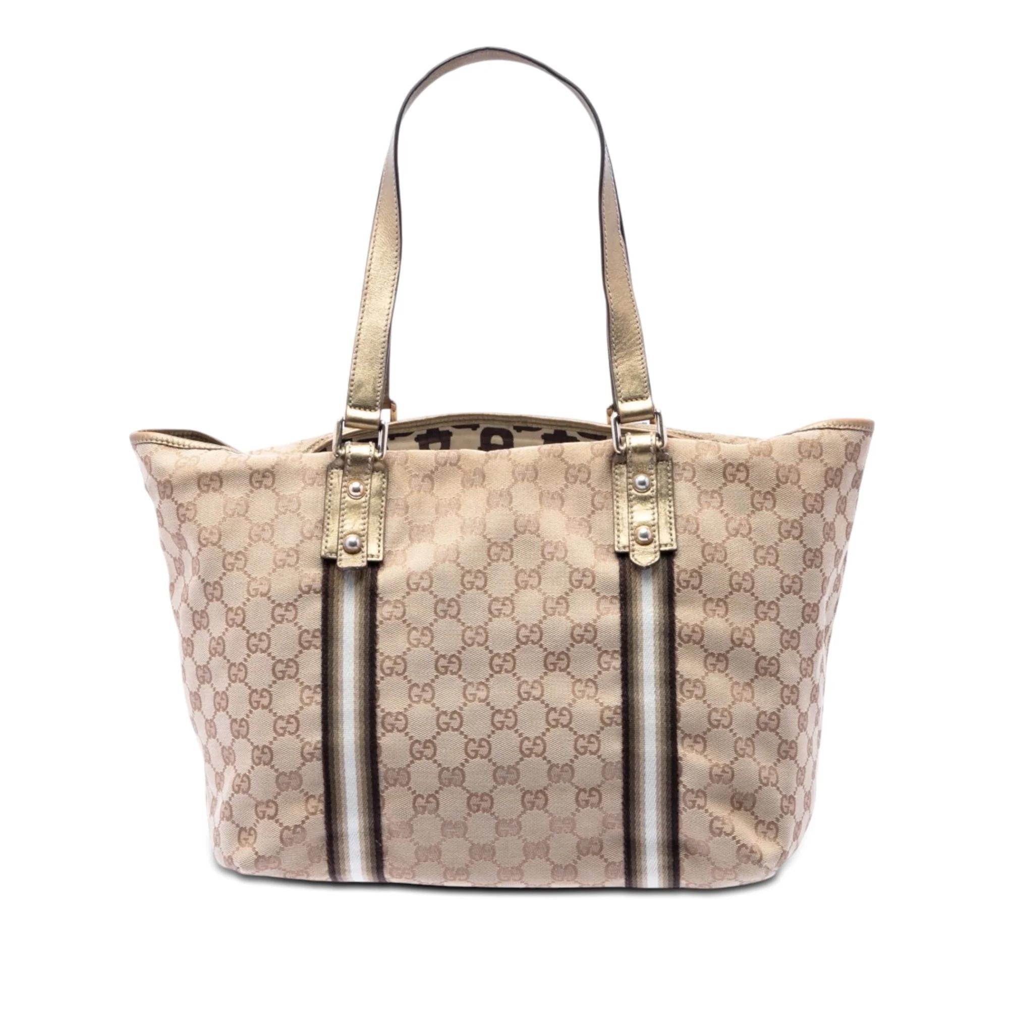 Leather tote