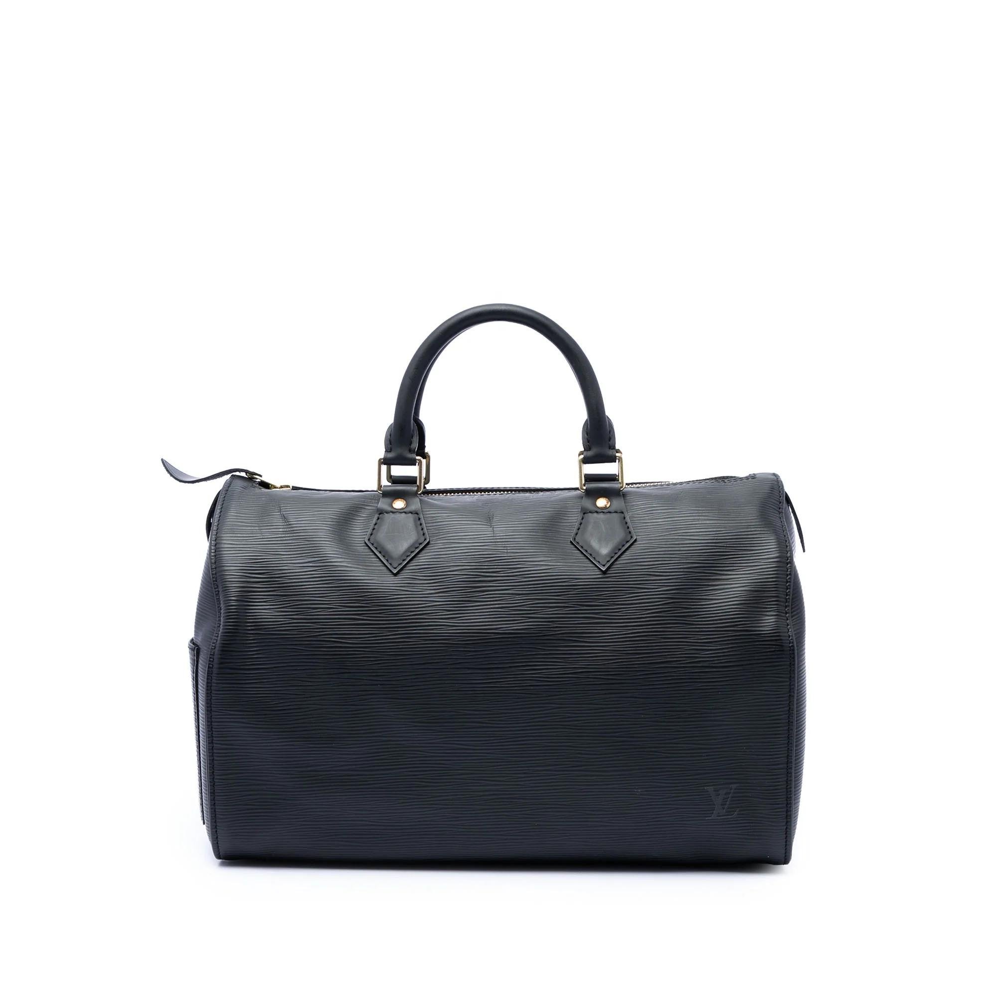 Speedy leather handbag