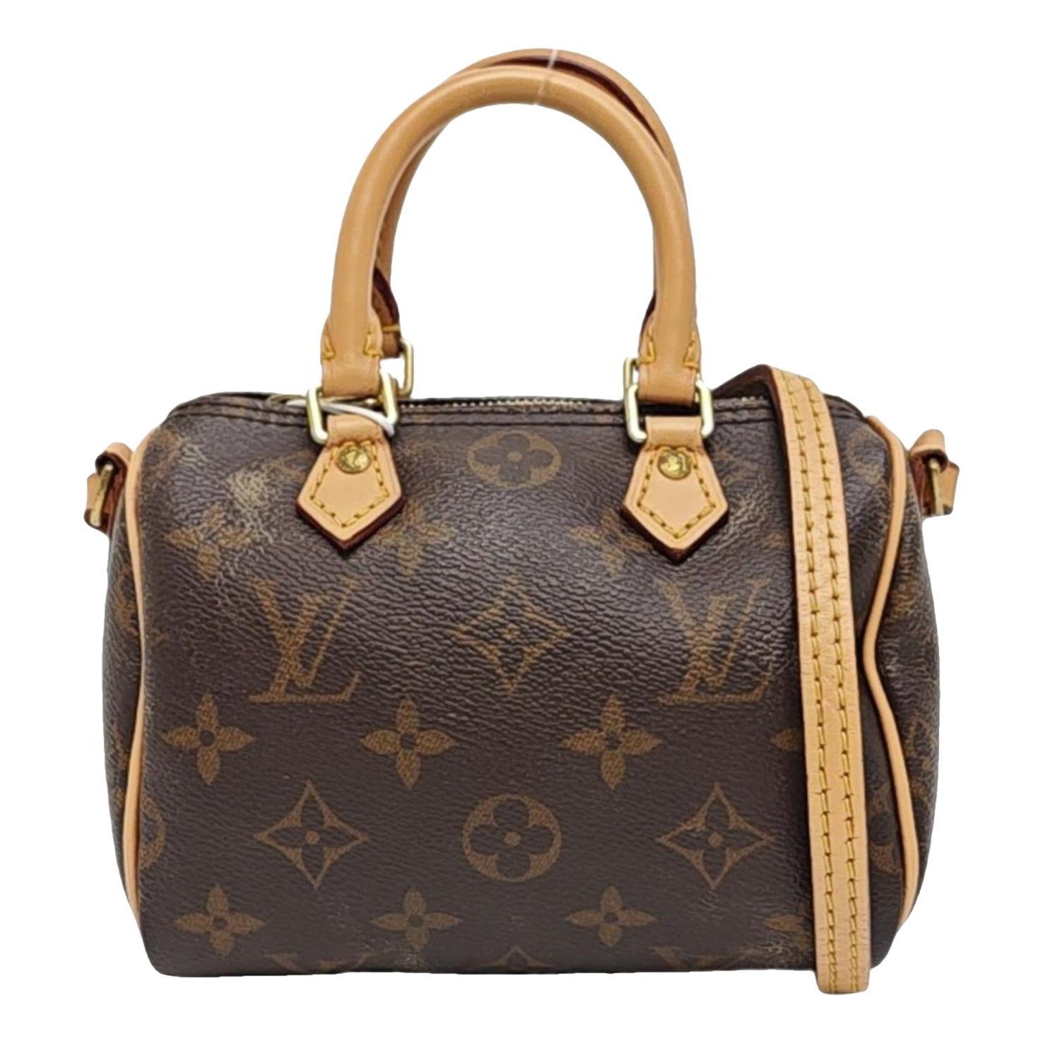 Nano Speedy / Mini HL leather handbag