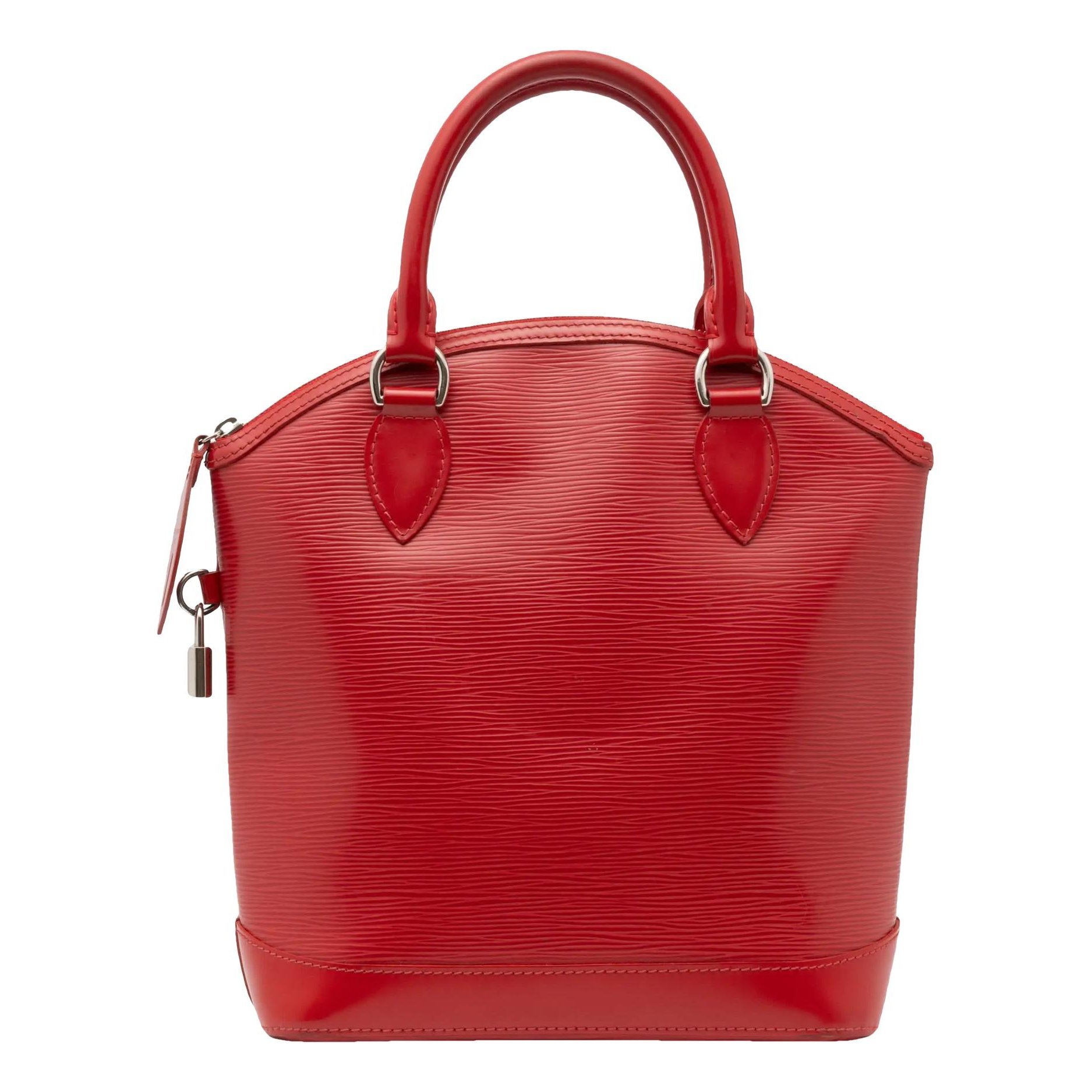 Lockit Vertical leather handbag