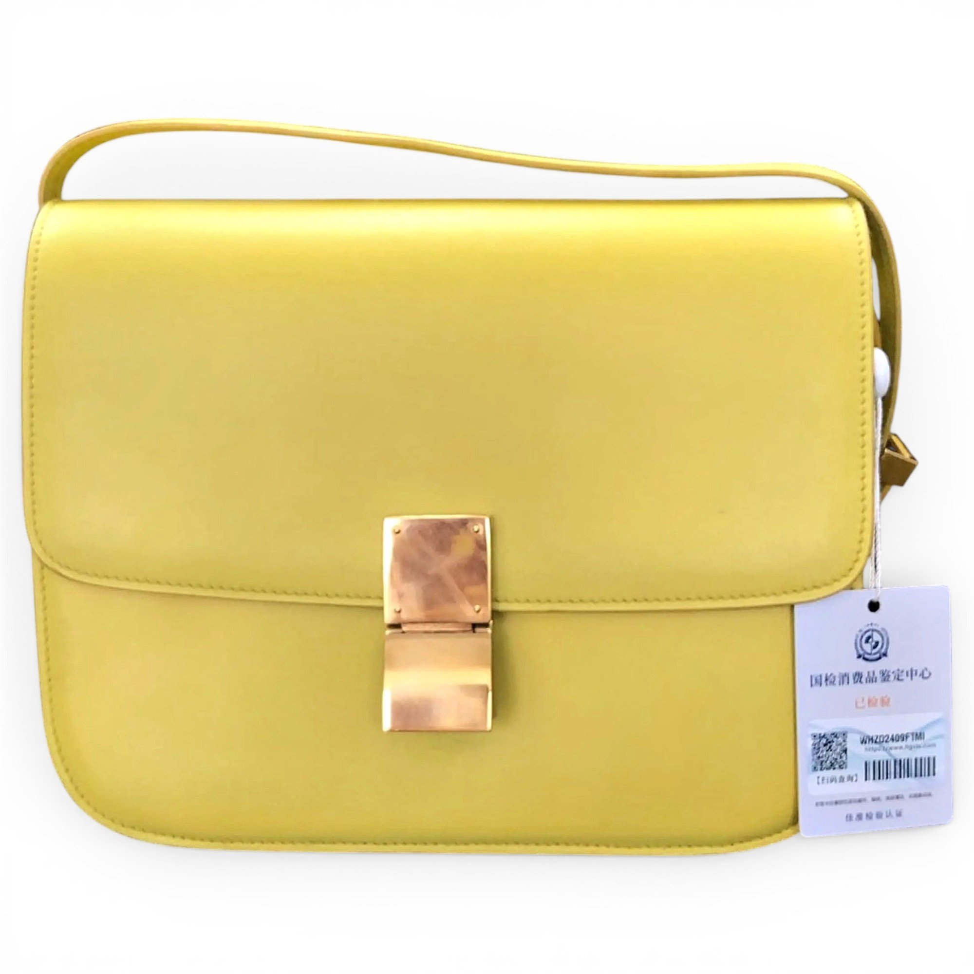 Classic leather crossbody bag