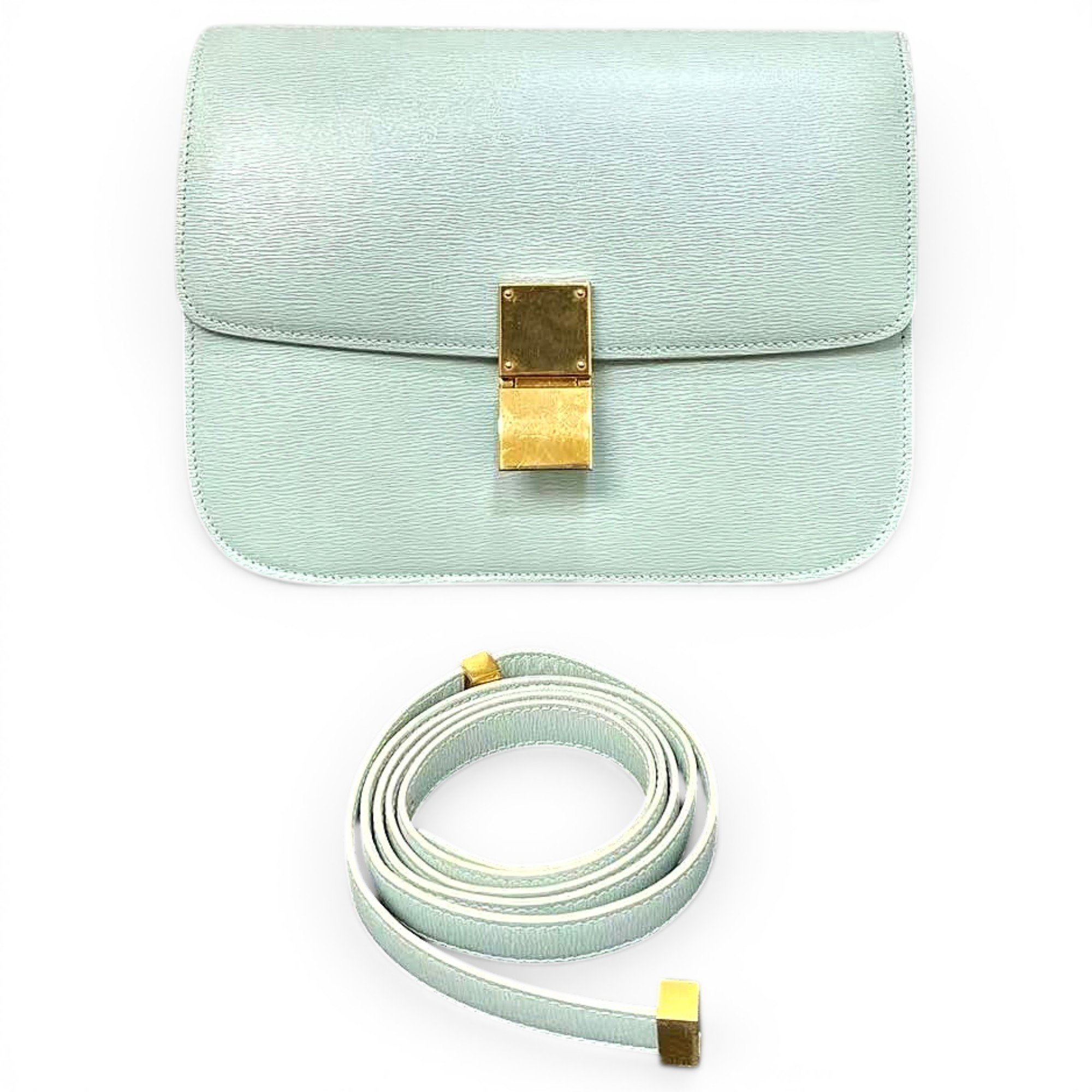 Classic leather handbag