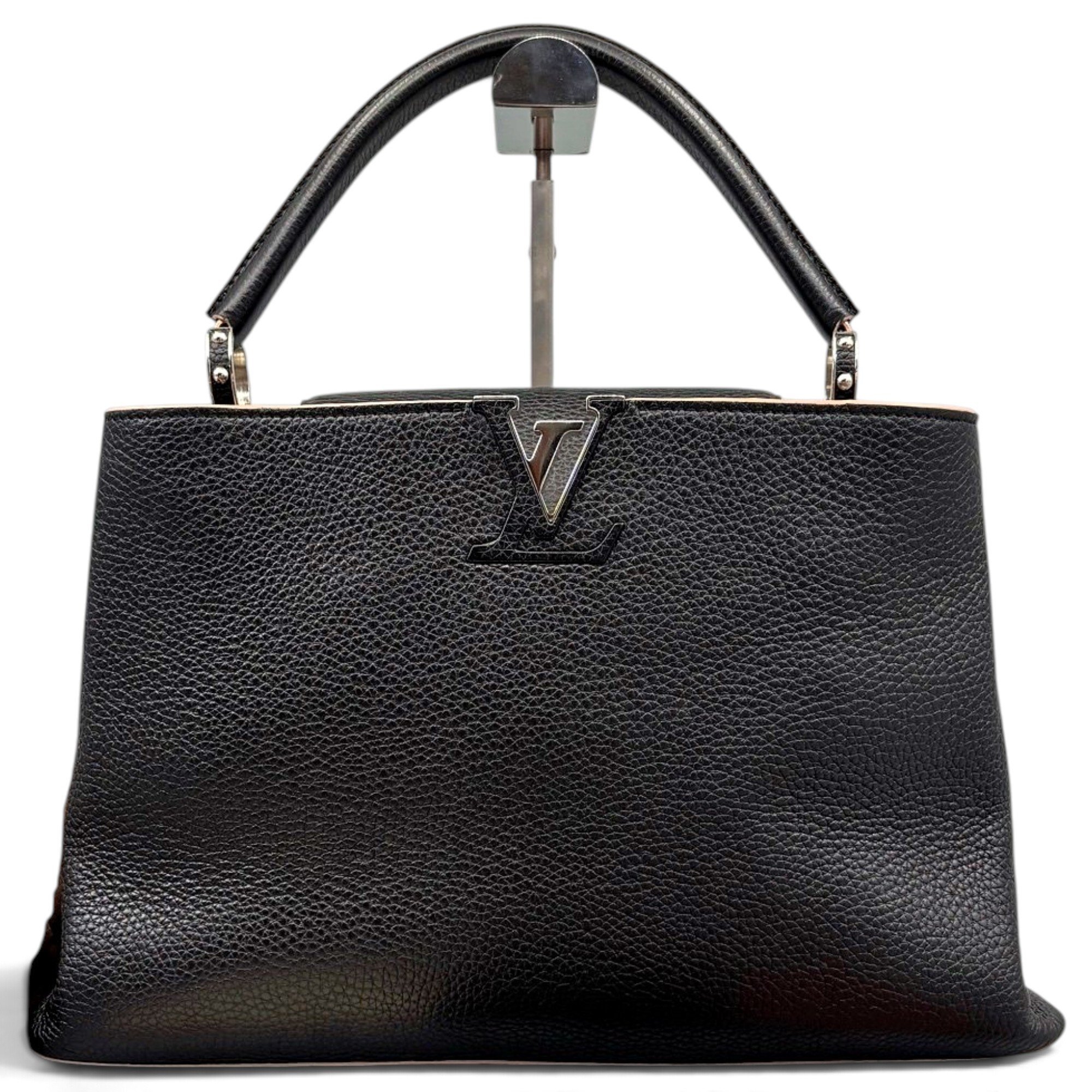 Capucines leather handbag