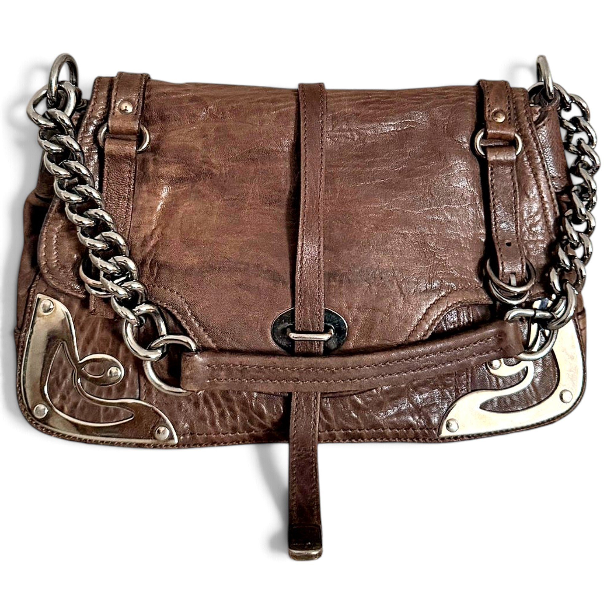 Leather handbag