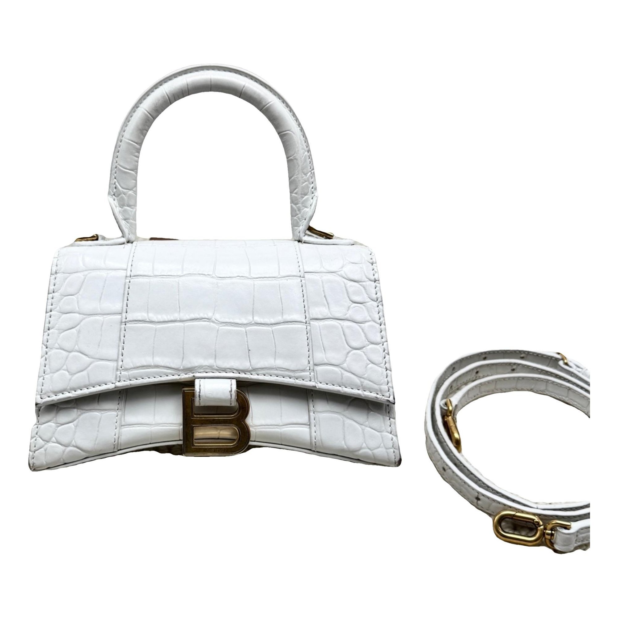 Balenciaga Hourglass leather crossbody bag