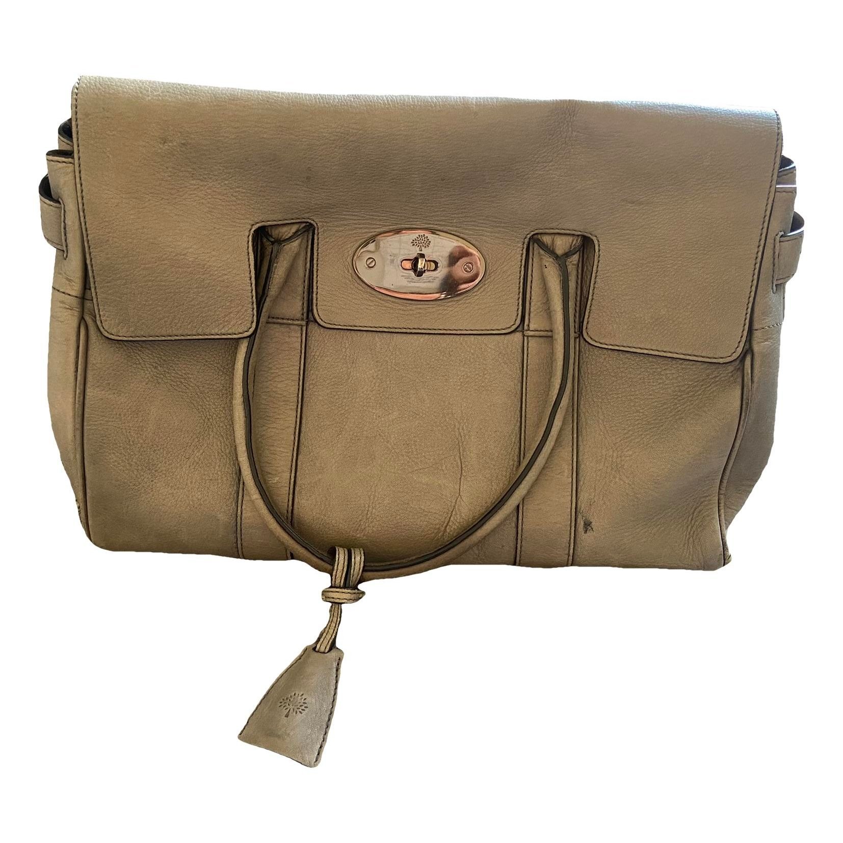 Bayswater tote leather handbag