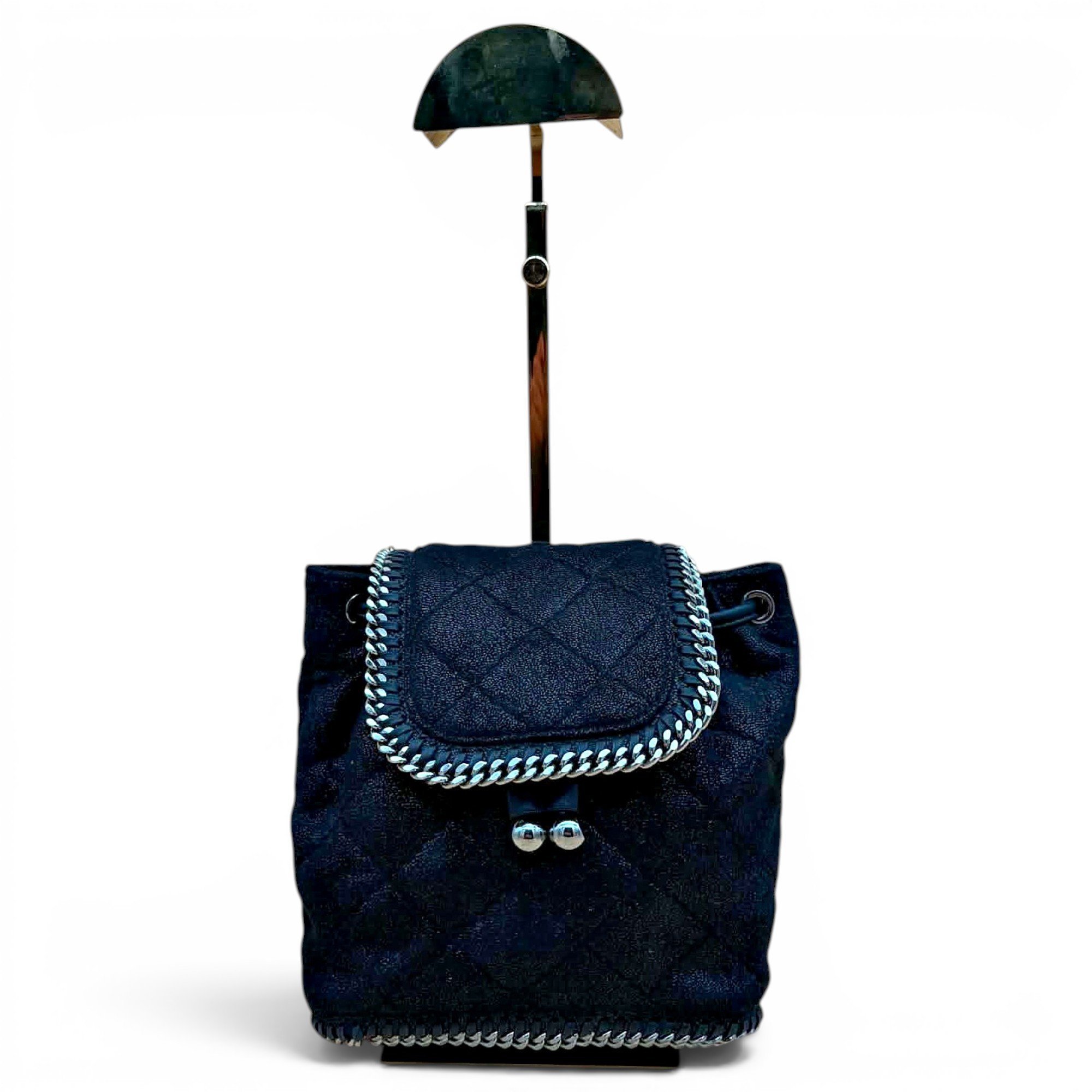 Vegan leather backpack