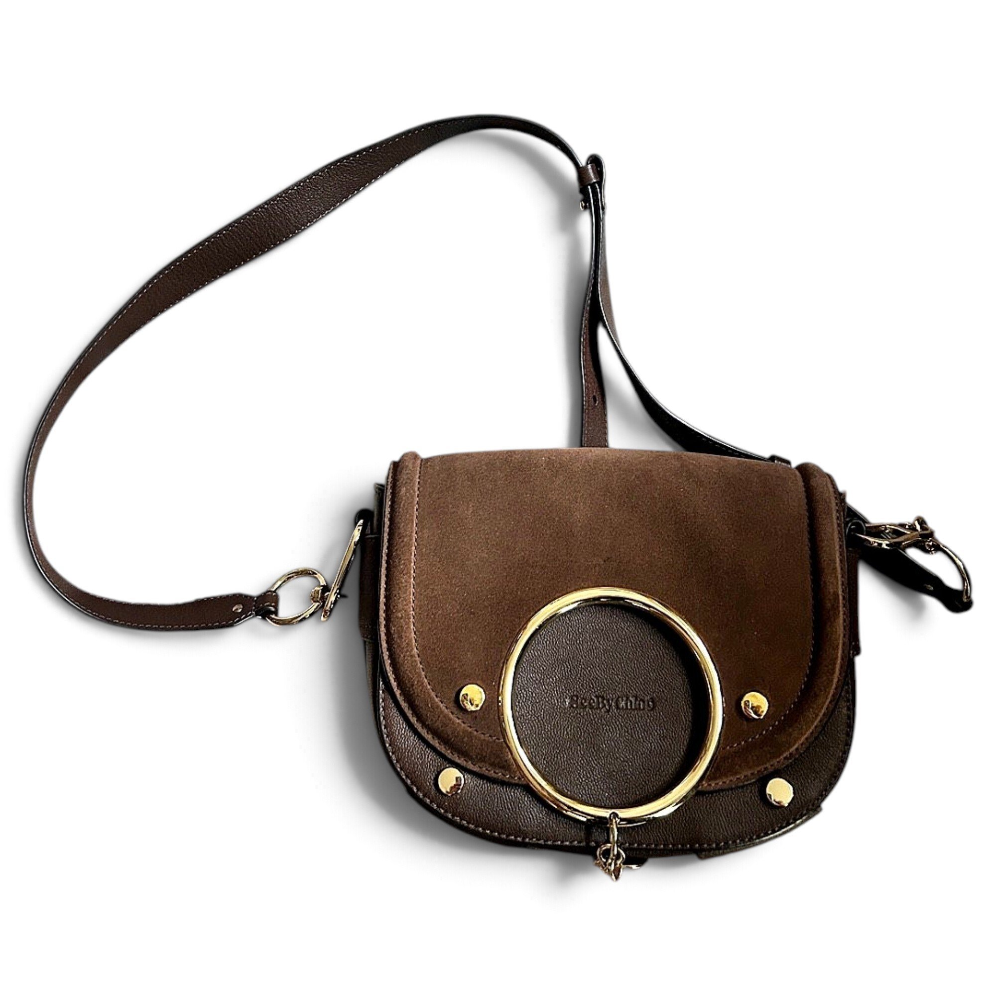 Leather crossbody bag