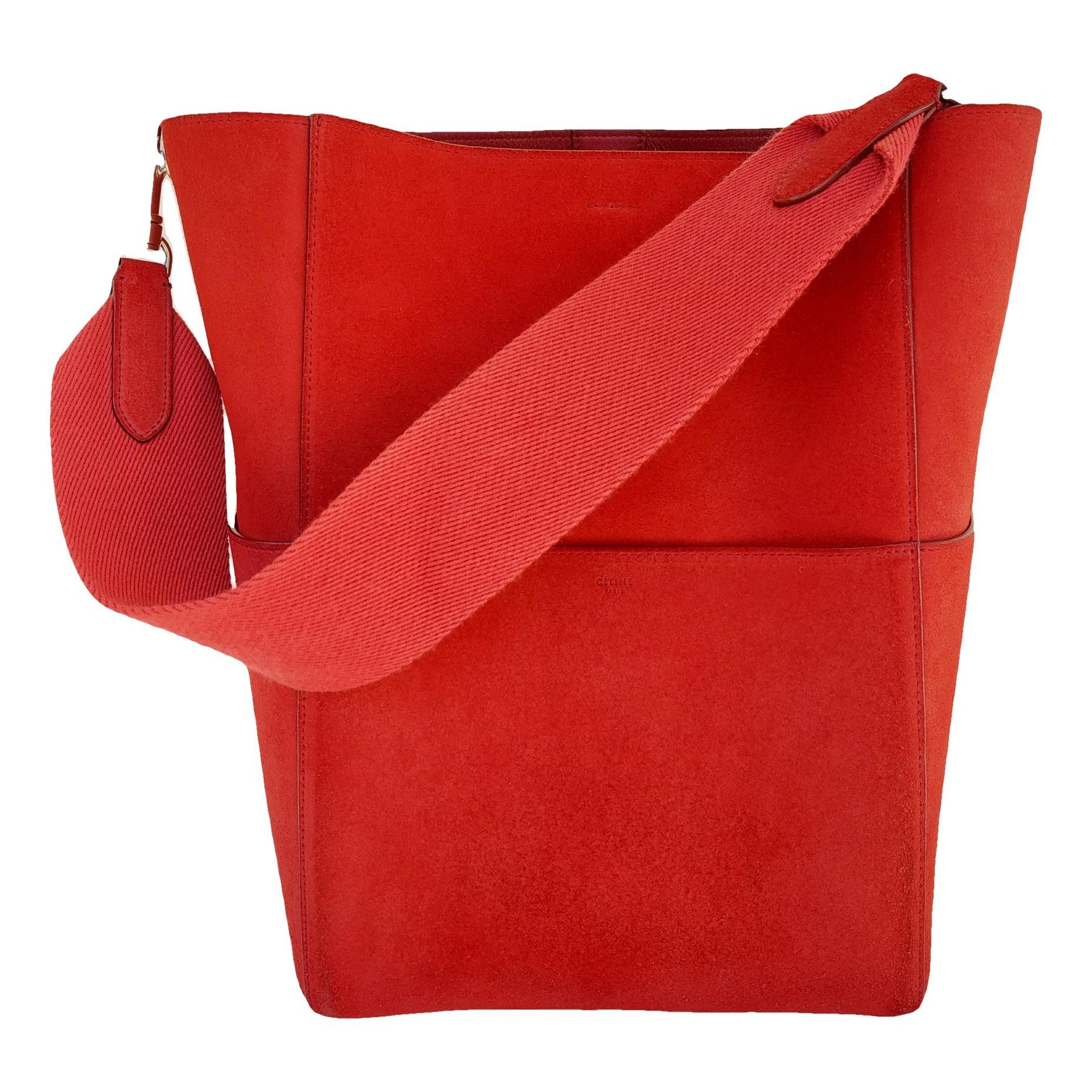 Seau Sangle leather tote