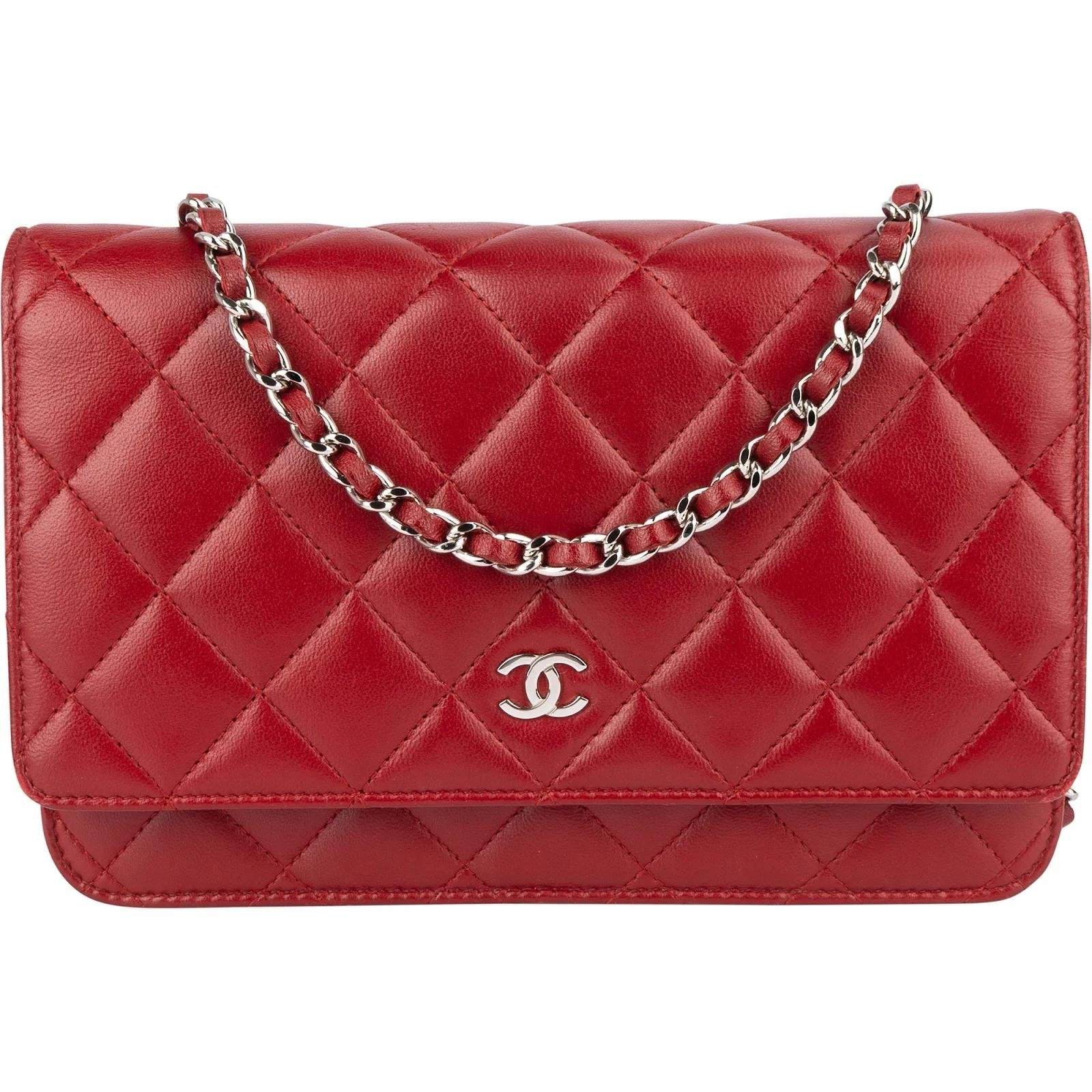 Wallet On Chain Timeless/Classique leather crossbody bag