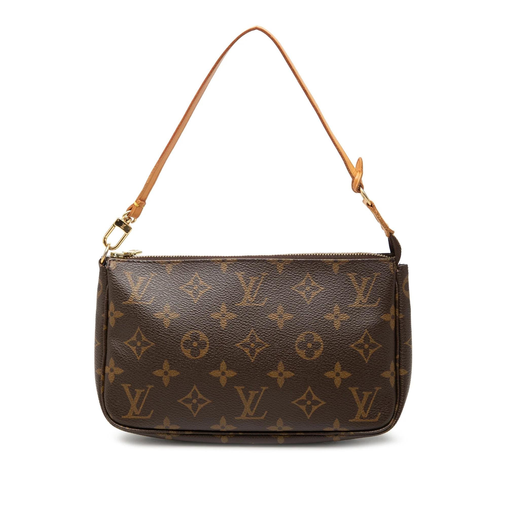 Pochette Accessoire leather handbag