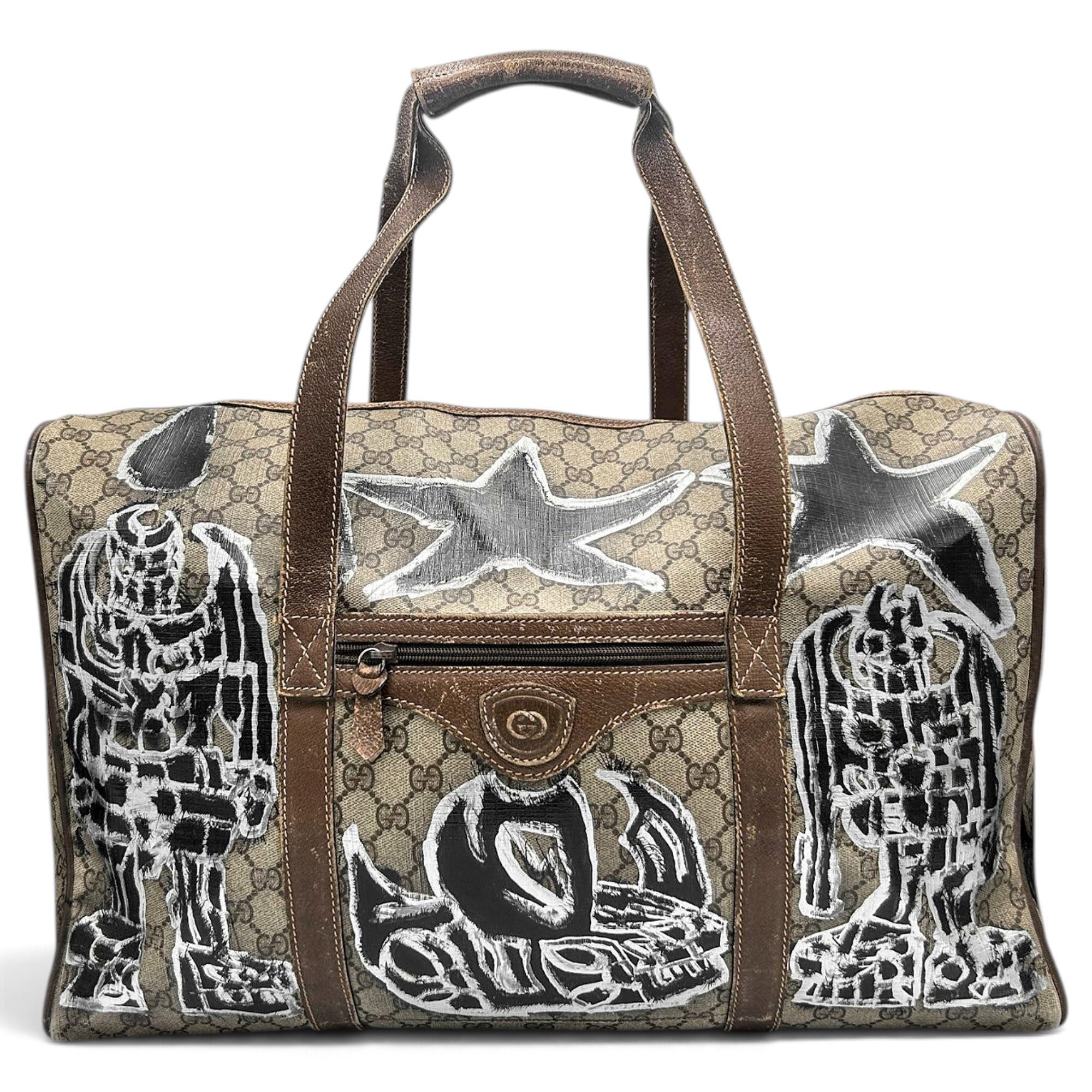 Leather 48h bag